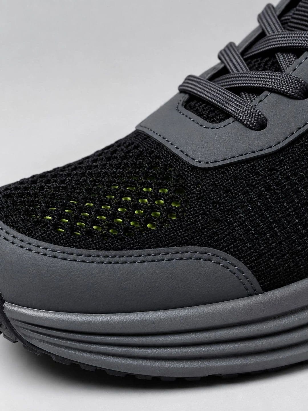 Allen Cooper Men Mesh Walking Non-Marking Shoes thumbnail 6