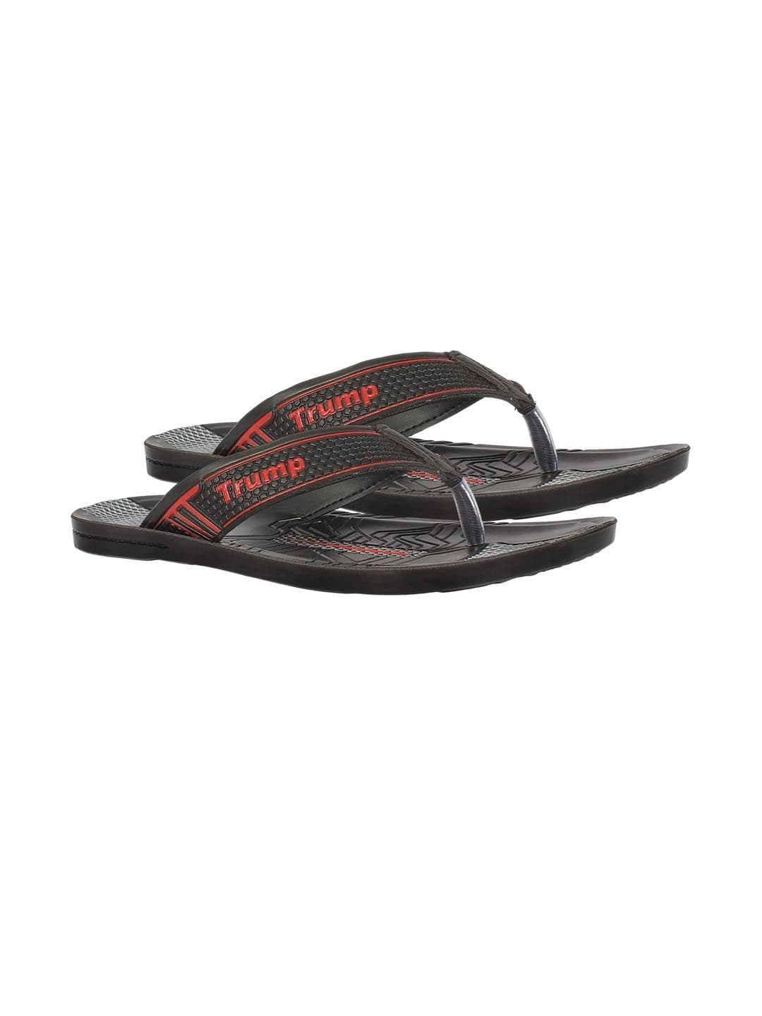 Trump Men Brown Flip Flops thumbnail 3