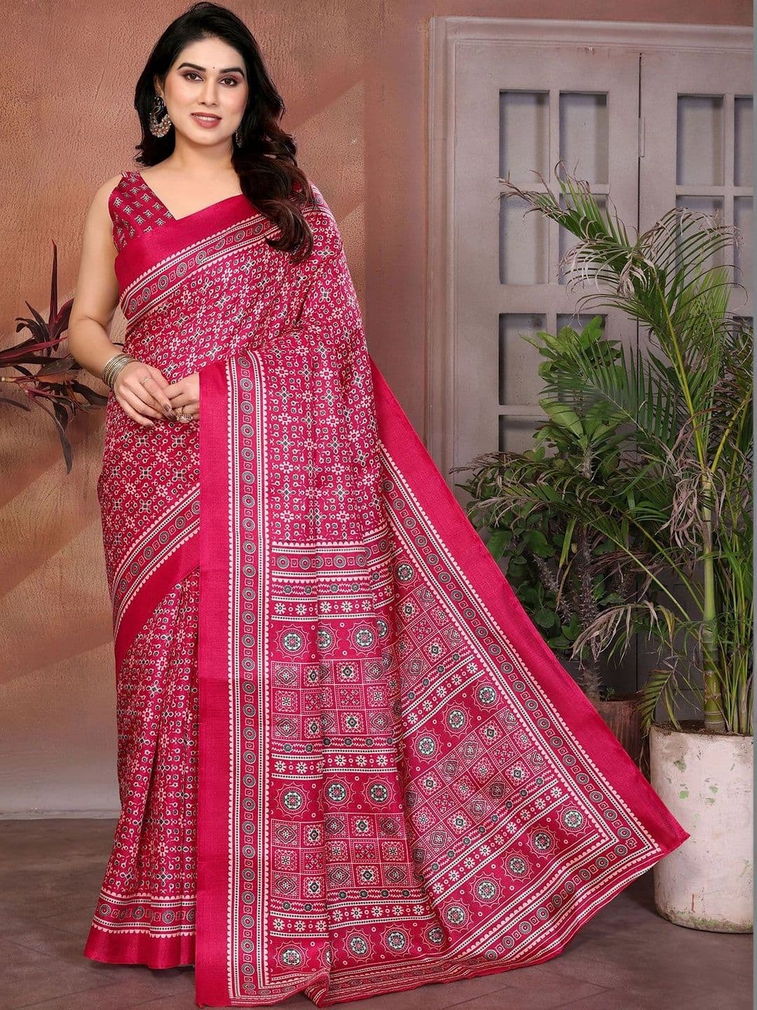 SZN Art Silk Saree - view 1