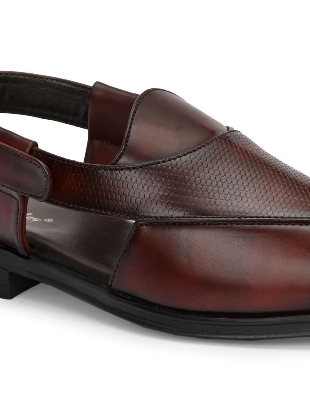 HIROLAS Men Ethnic Shoe-Style Sandals thumbnail 4