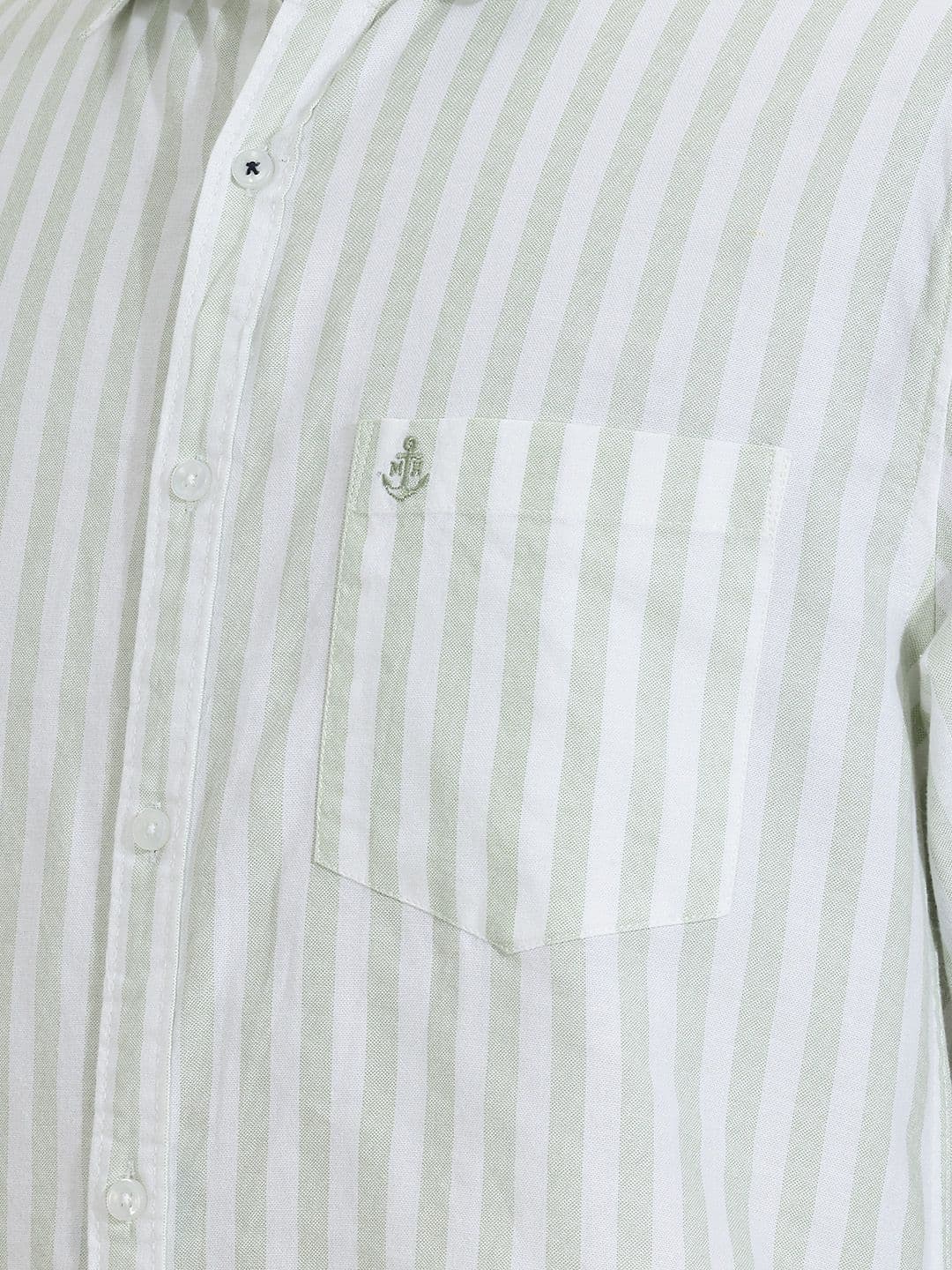Mast & Harbour Soft Touch Stripe Shirt thumbnail 5
