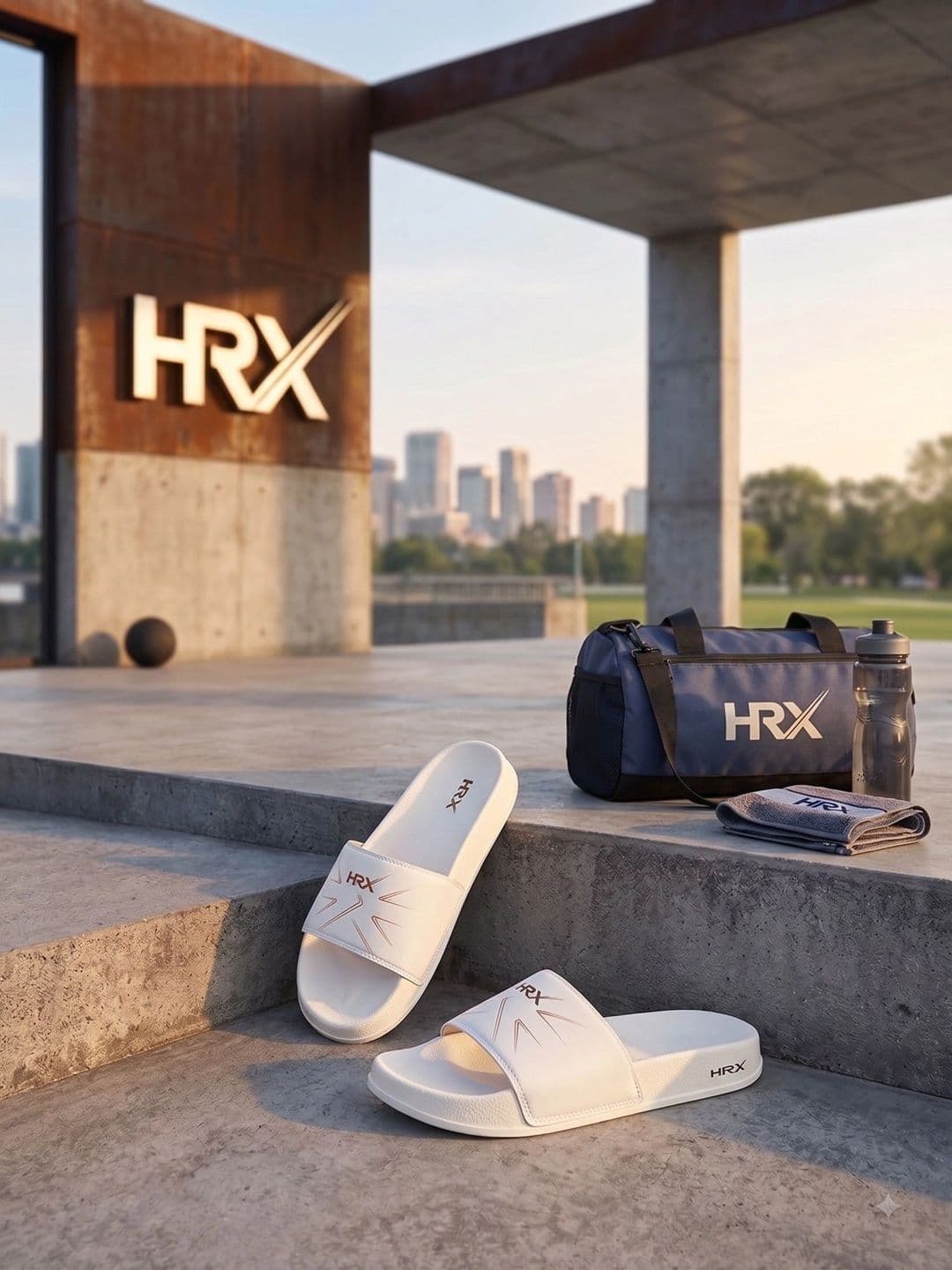 HRX by Hrithik Roshan Men Printed Sliders thumbnail 6