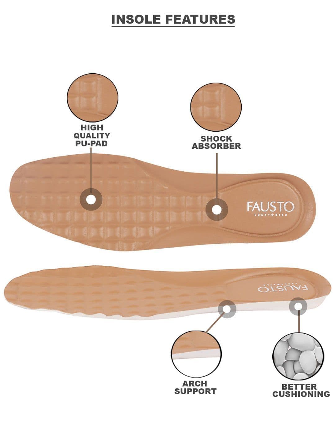 FAUSTO Men Formal Derbys thumbnail 4