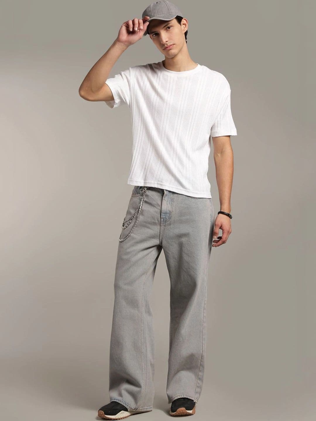 FOUL CHILD Men Wide Leg High-Rise Jeans thumbnail 6