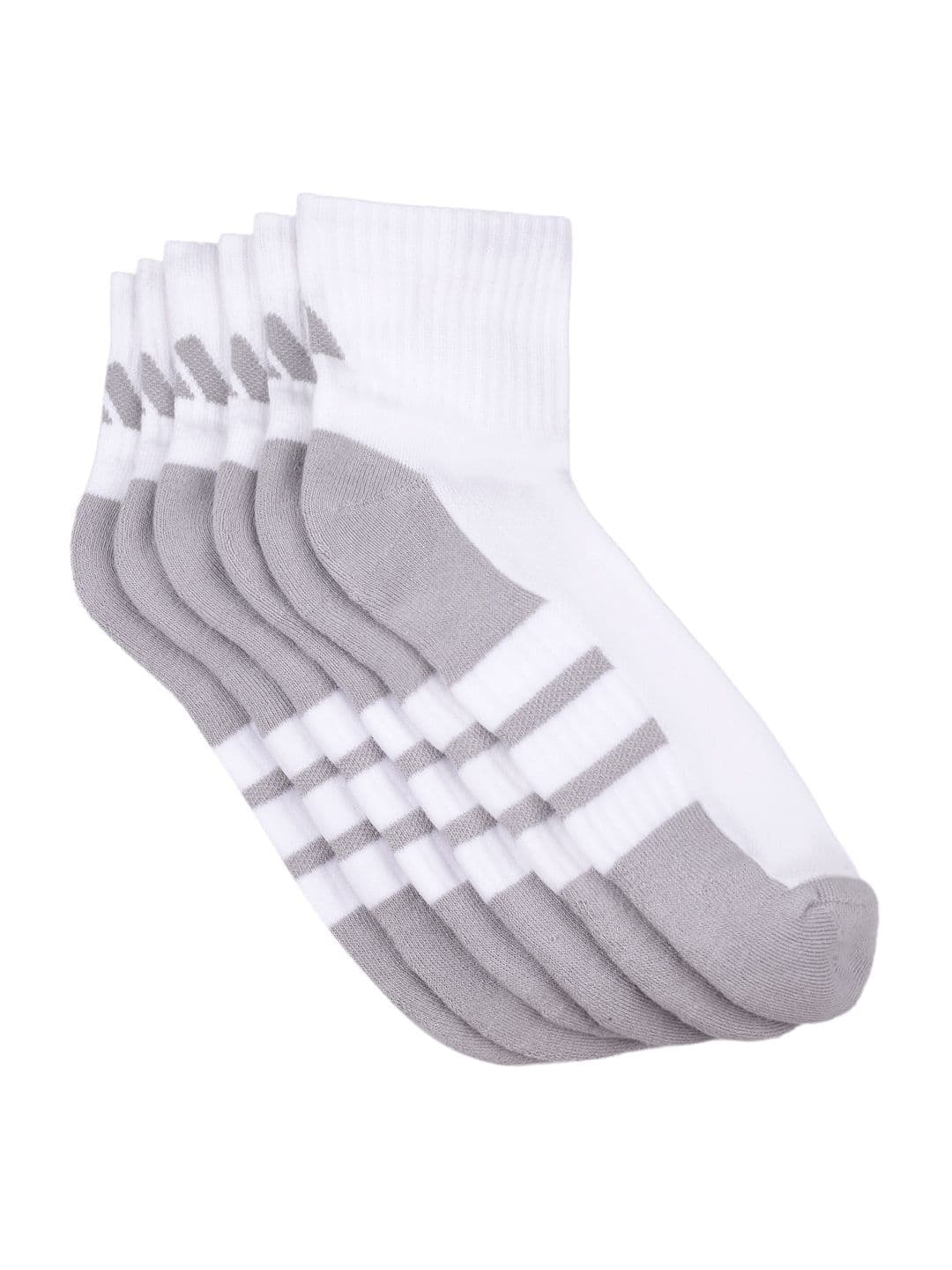ADIDAS Unisex Pack of 3 Colourblocked Ankle Length Socks thumbnail 3