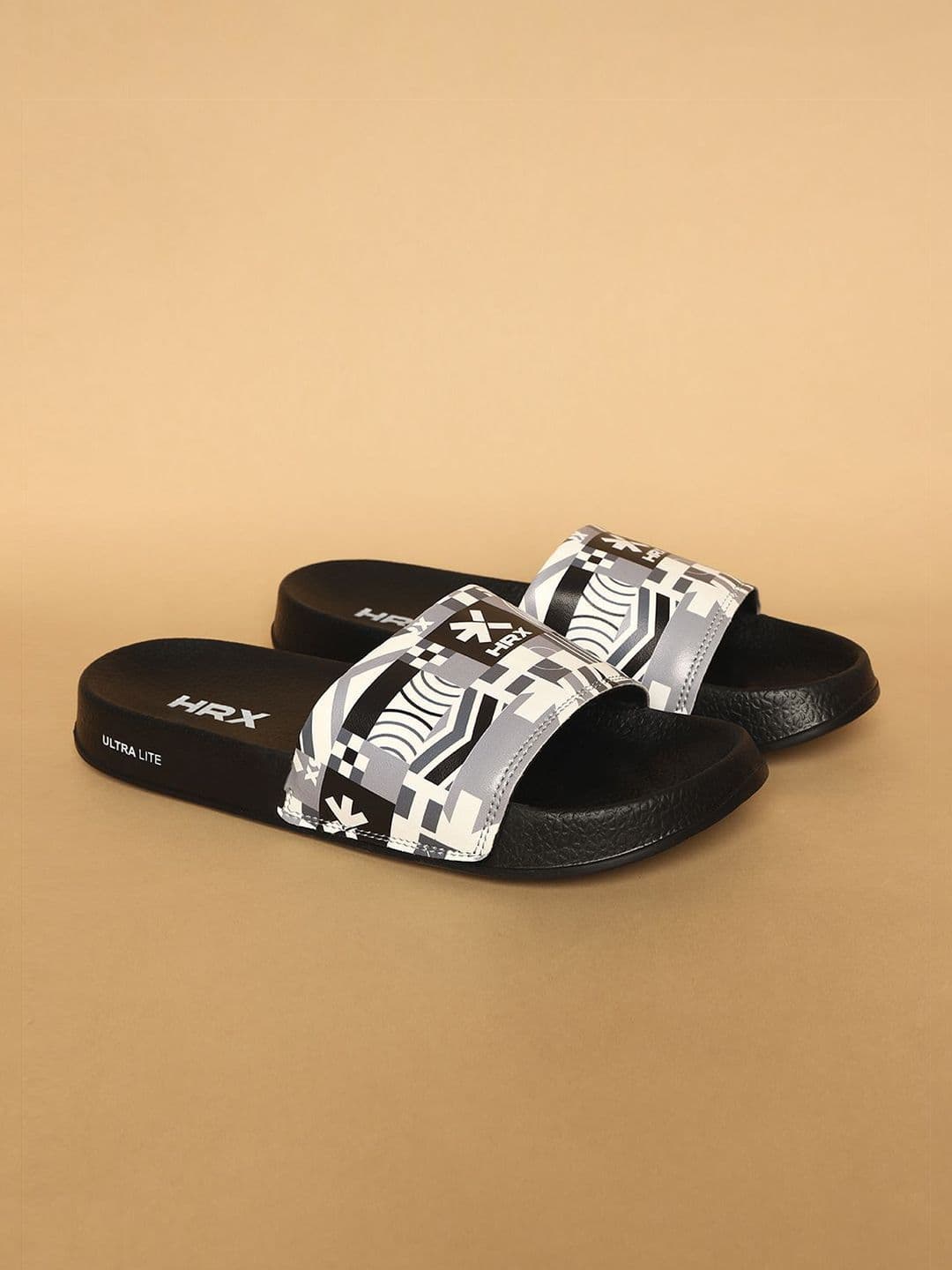 HRX by Hrithik Roshan Men Printed Sliders Flip Flops thumbnail 6