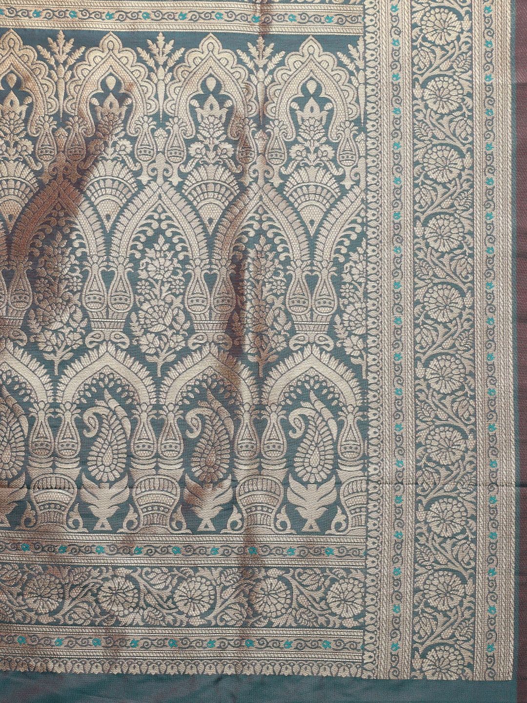 Dhaaga Ghar Woven Design Zari Art Silk Banarasi Saree thumbnail 3