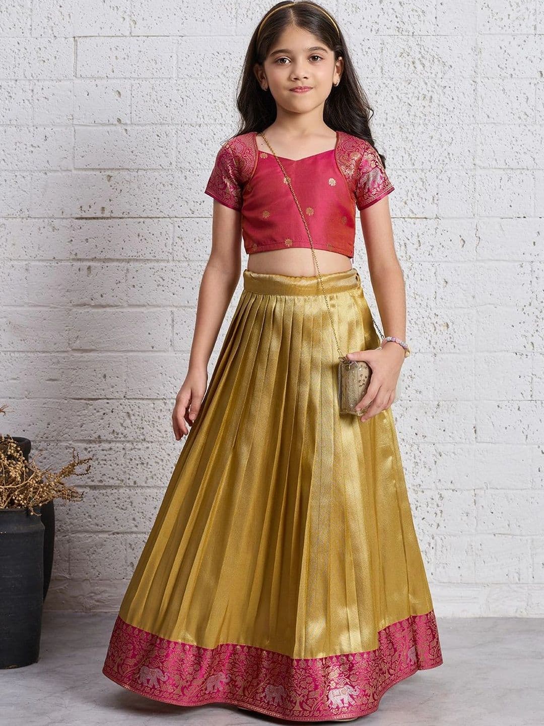 Tasarika Girls Ready to Wear Lehenga & thumbnail 6