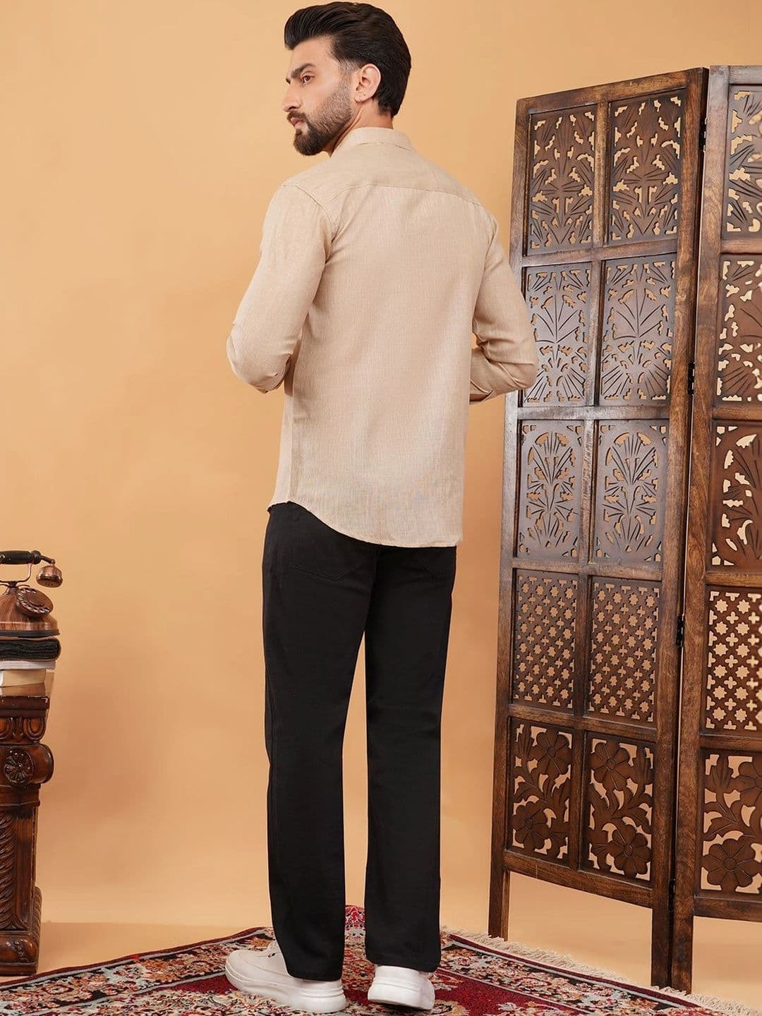 CHIRASVI Men Classic Casual Shirt thumbnail 4
