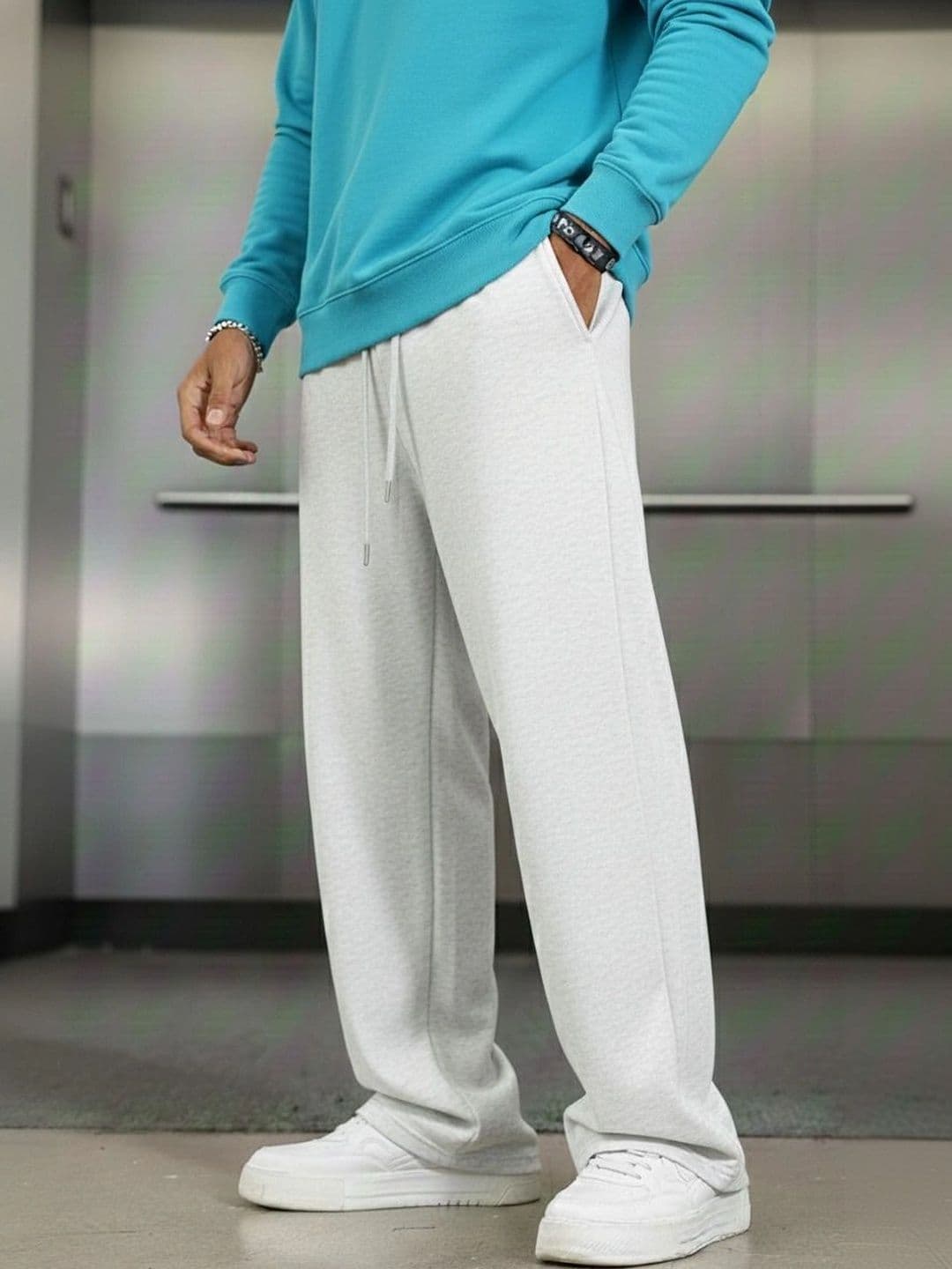 WARCOURT Men Regular Fit Track Pants thumbnail 3