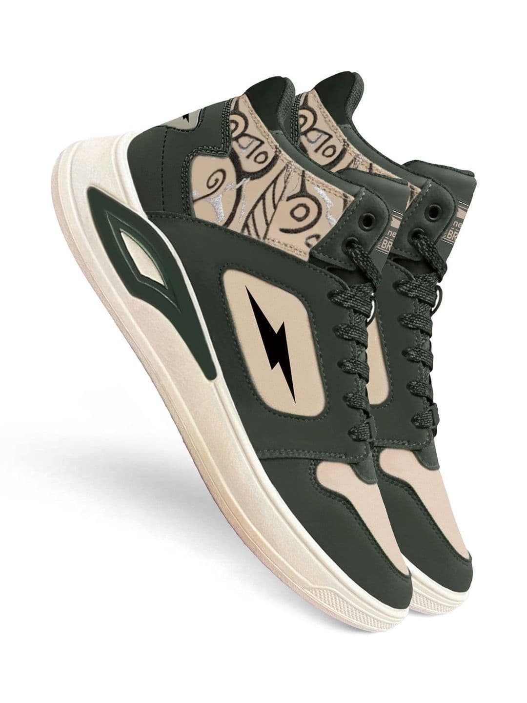 Bruton Men High-Top Walking Non-Marking Shoes thumbnail 5