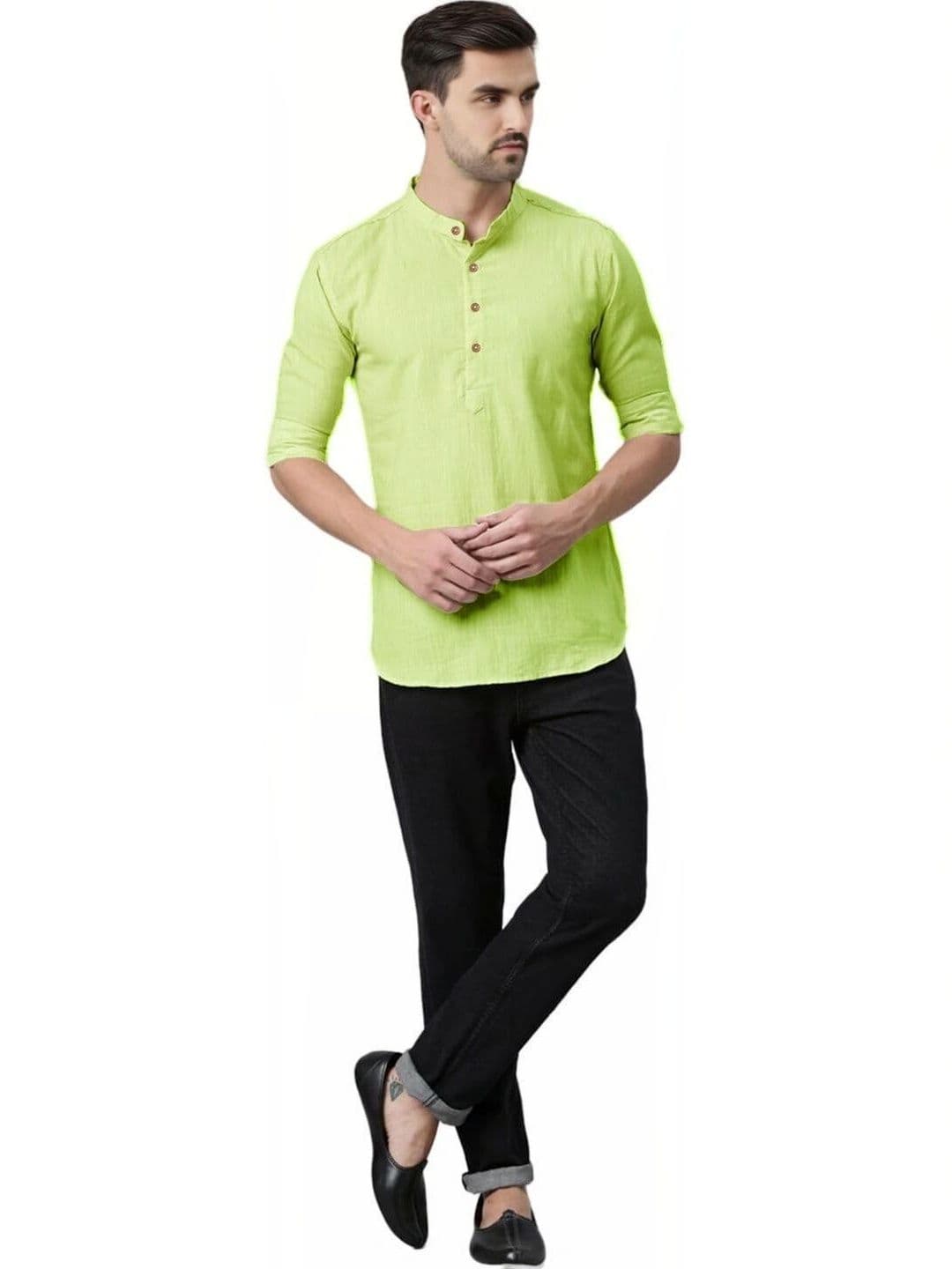 Amrit Trending Men Regular Kurta thumbnail 6