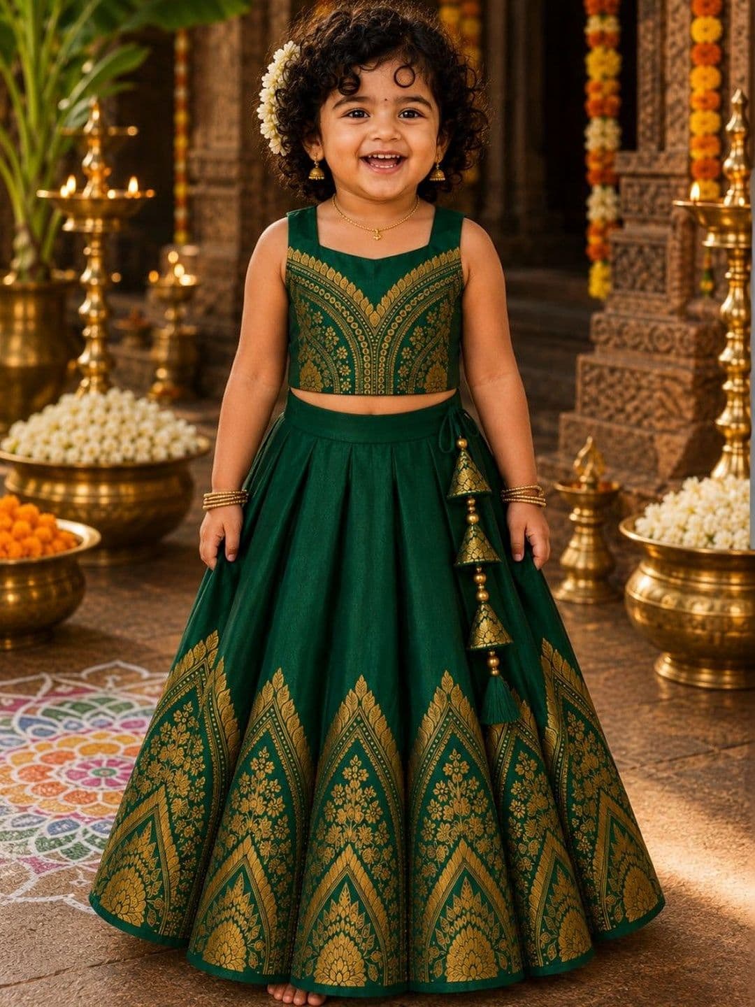 amzira Girls Ready to Wear Lehenga & - view 1