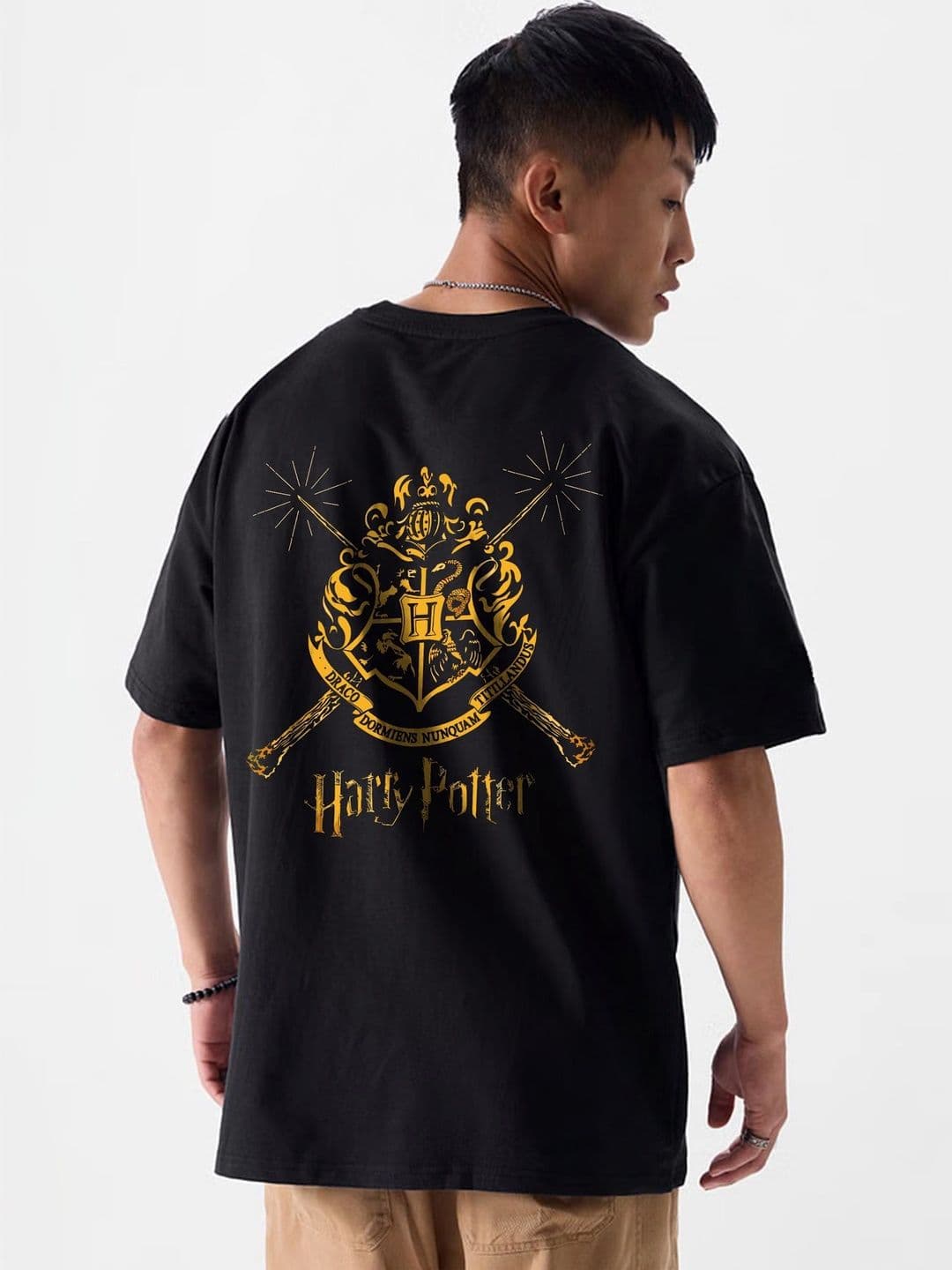 Moda rapido X TOGS & TERRE Men Typography Printed Organic Cotton Blend T-shirt thumbnail 2