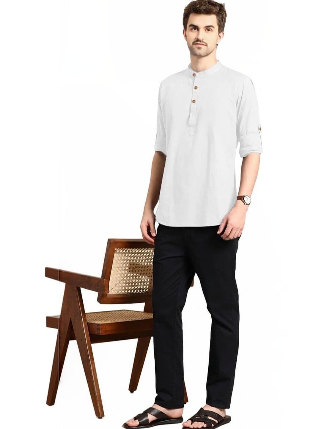 Amrit Trending Men Kurta thumbnail 4