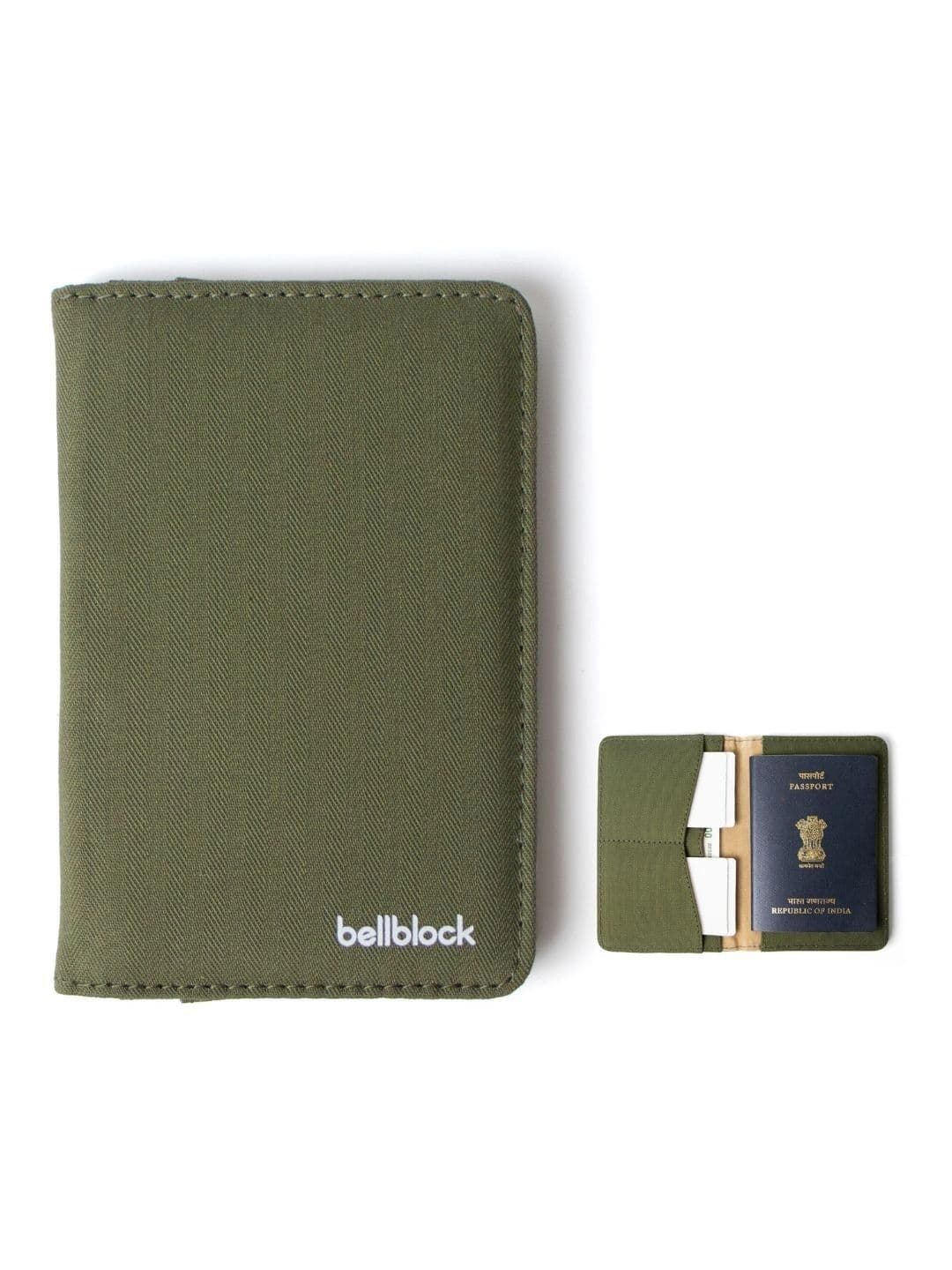 Bellblock Unisex Canvas Passport Holder with Passport Holder - view 1