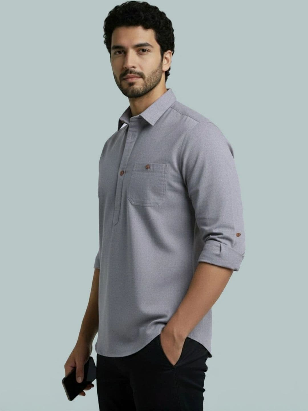 Amrit Trending Men Kurta thumbnail 4
