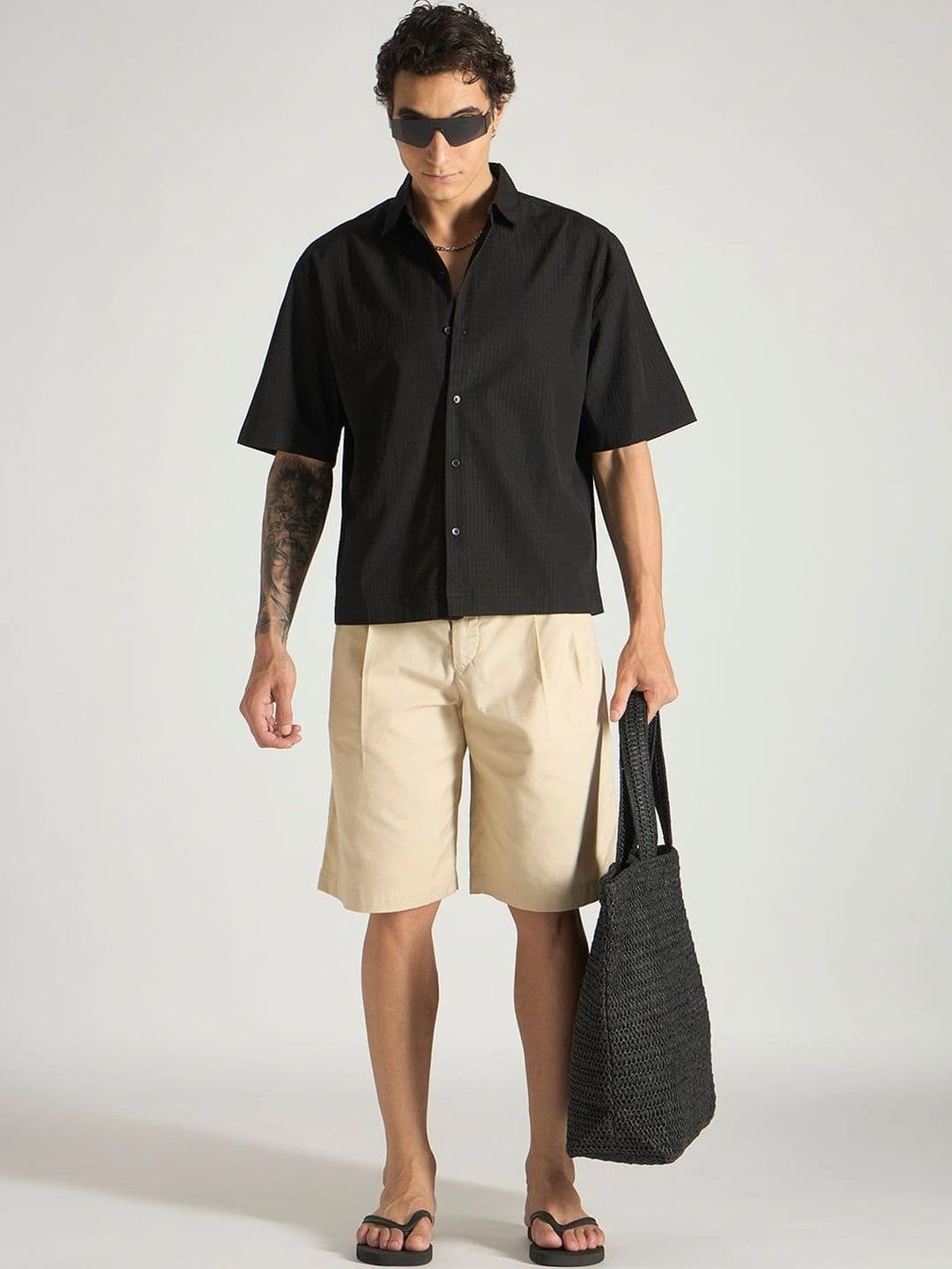 UNITED DENIM Men Premium Boxy Casual Shirt thumbnail 3