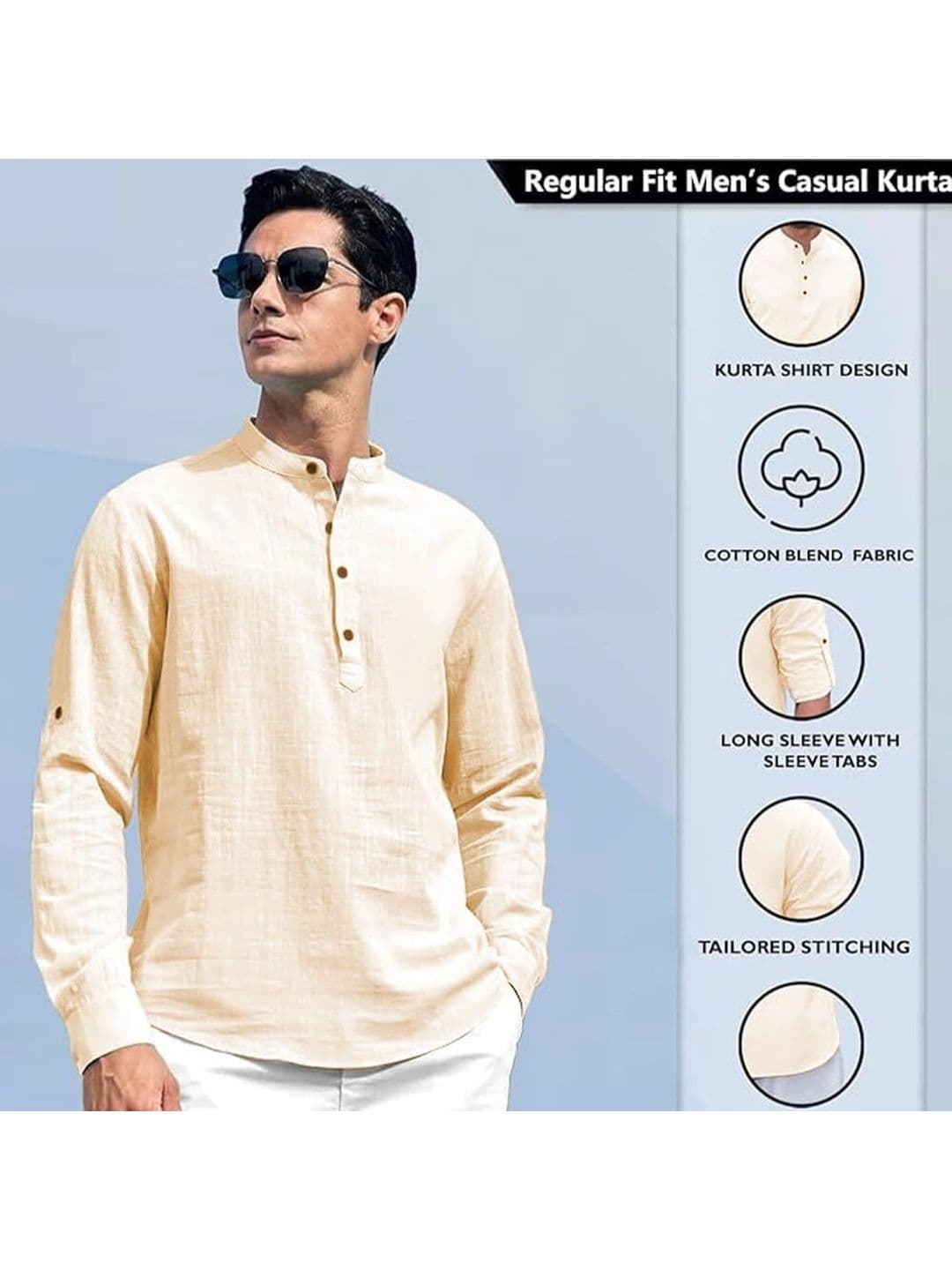 Amrit Trending Men Kurta thumbnail 5