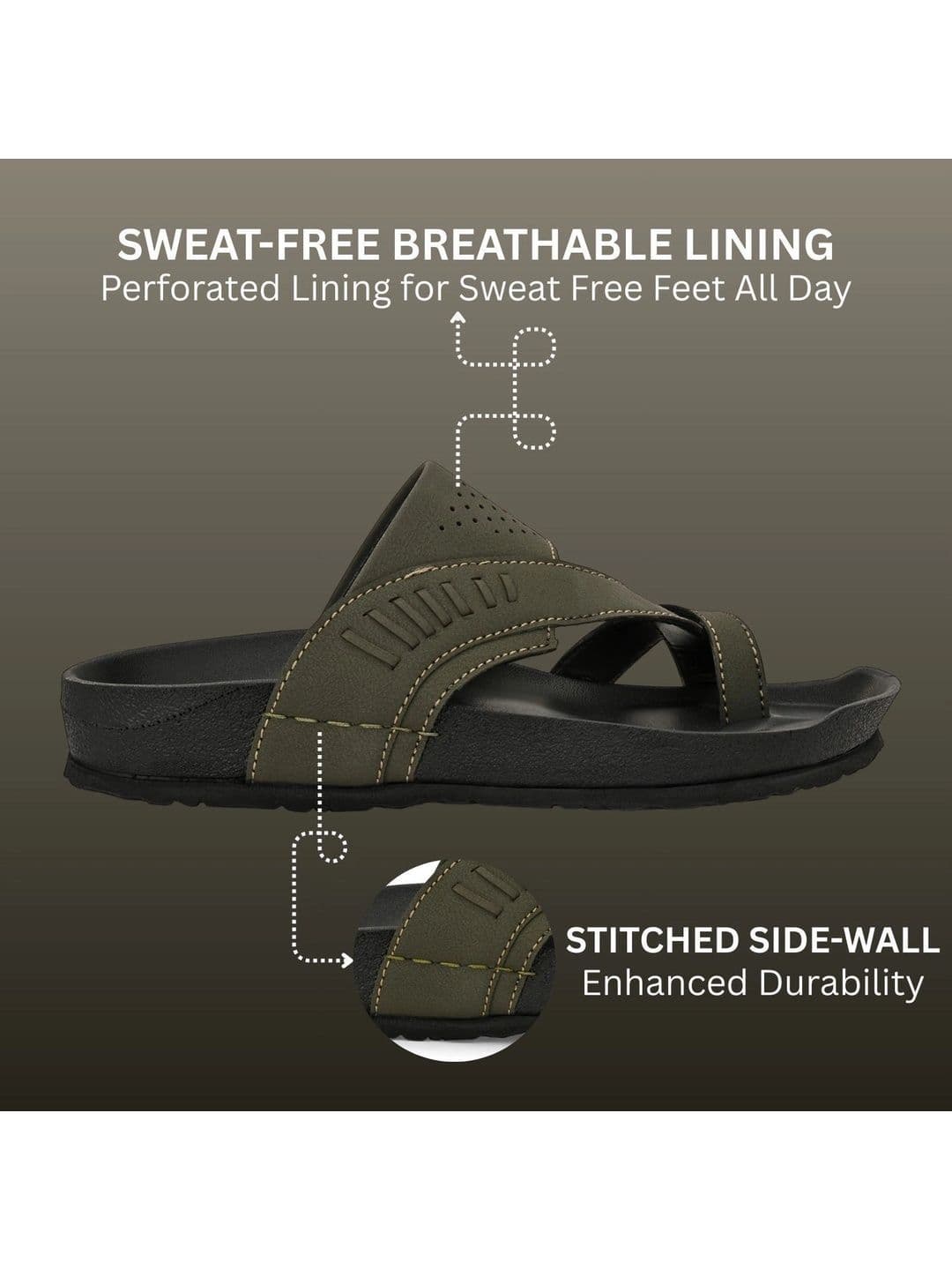BINUTOP Men Comfort Sandals thumbnail 4