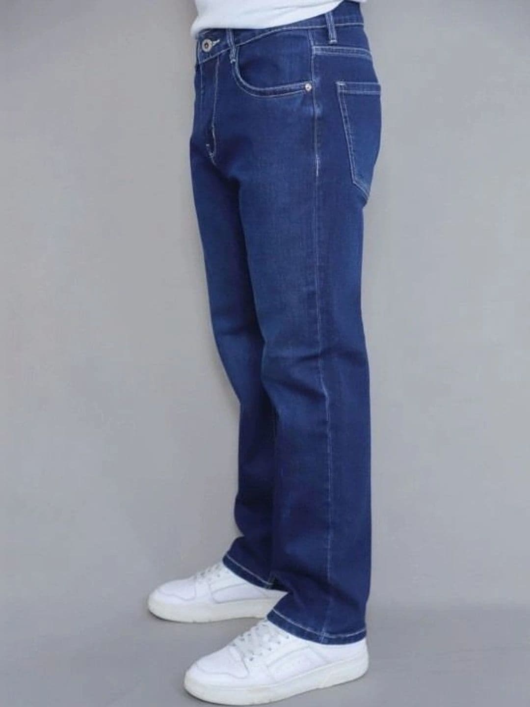 Moda Rapido Men Straight Fit Mid-Rise Light Fade Jeans thumbnail 2