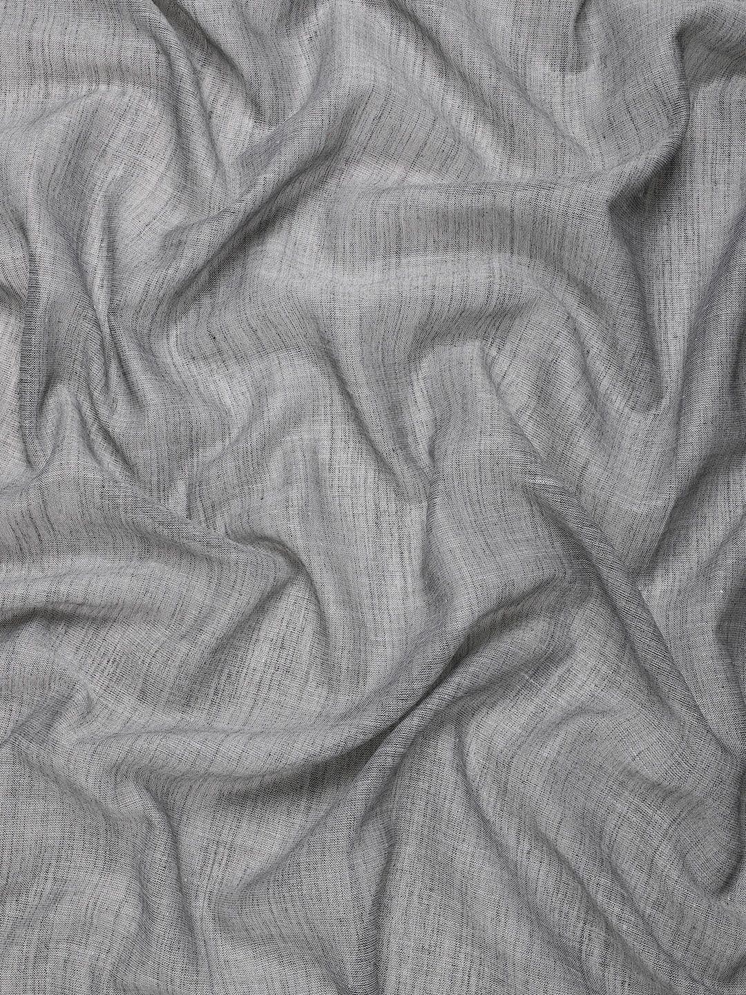 Mitera Striped Linen Blend Saree thumbnail 5