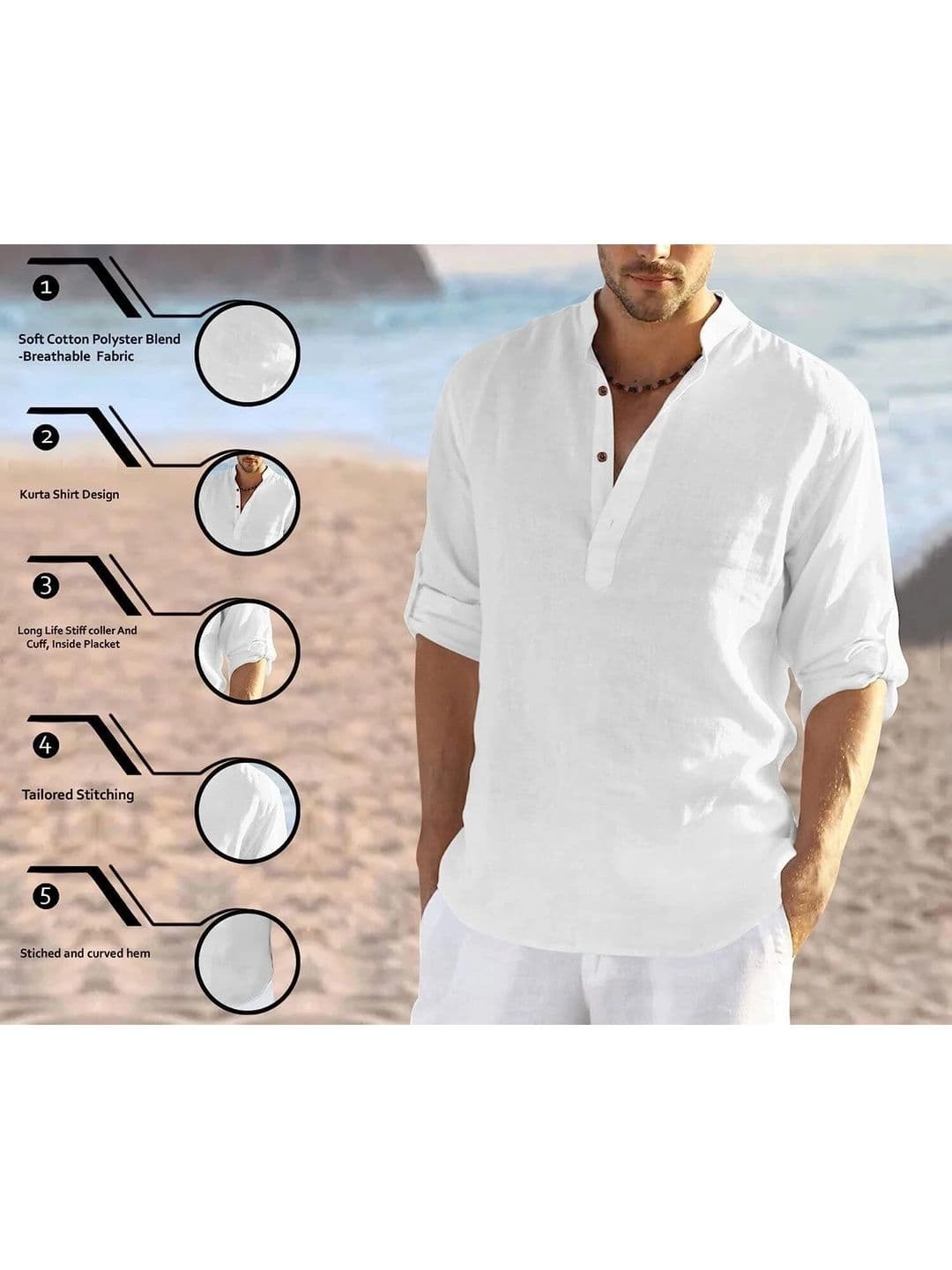 Amrit Trending Men Kurta thumbnail 2