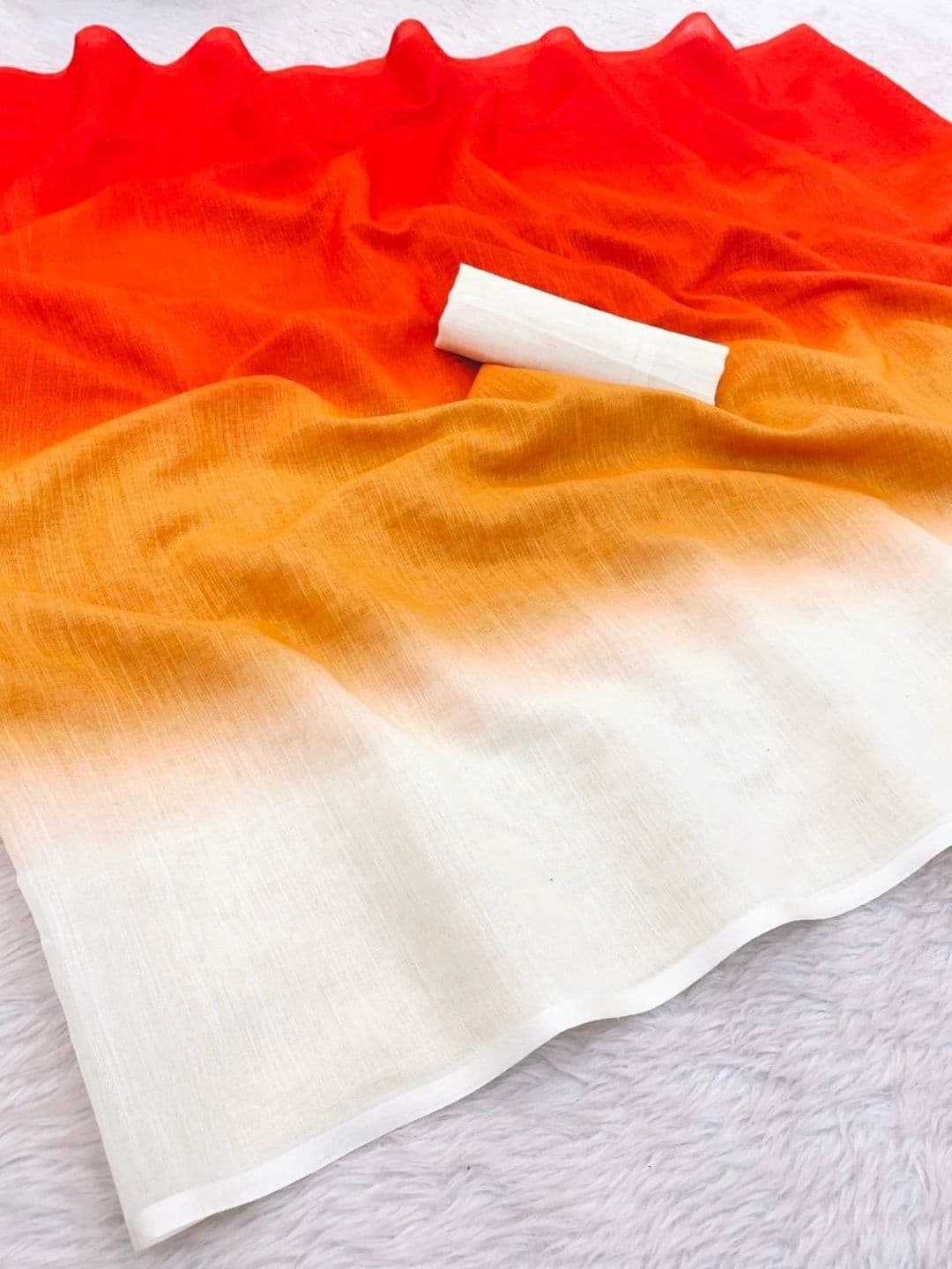 RANGREET Ombre Saree thumbnail 2