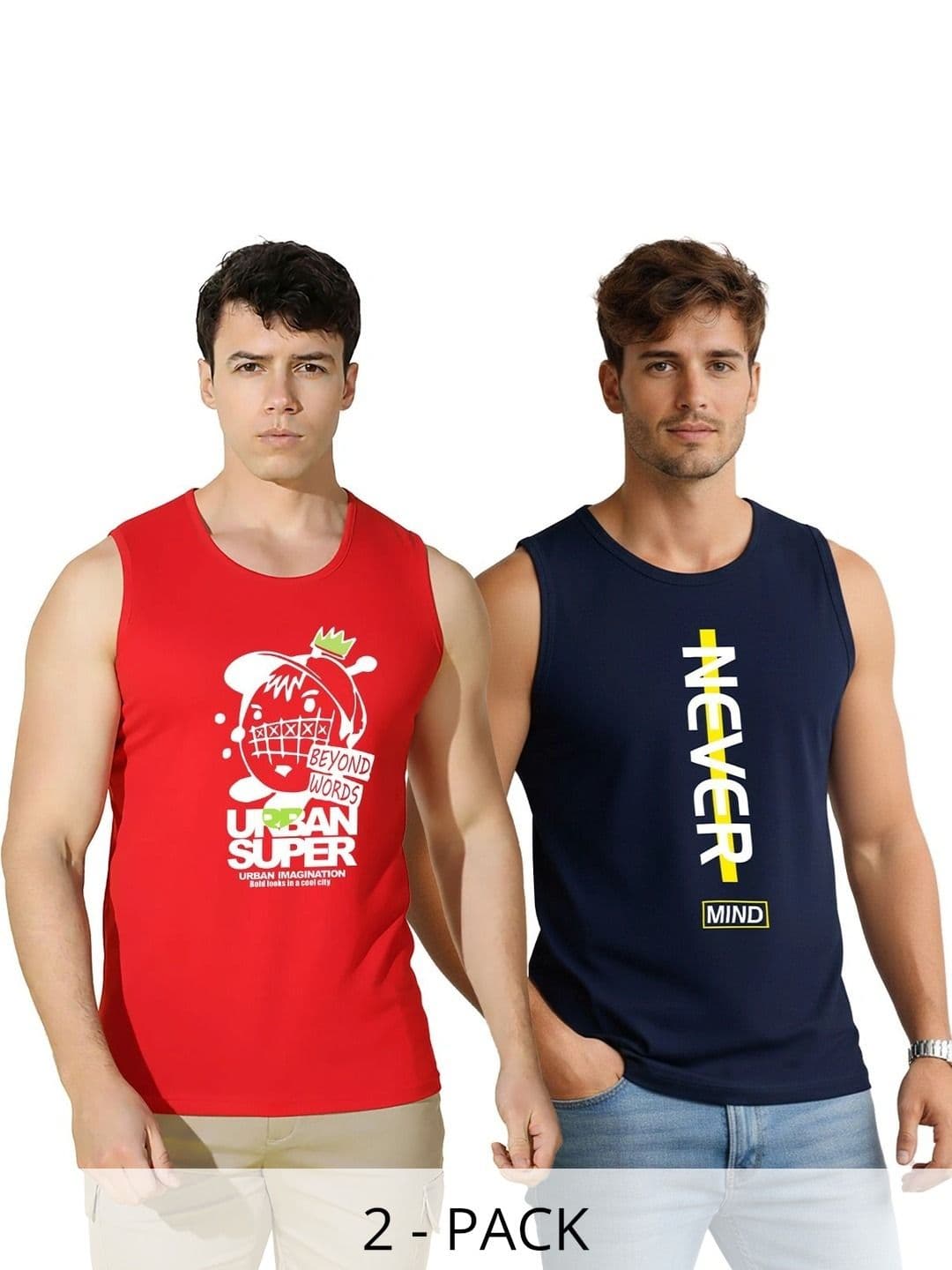 MINISTRY OF FRIENDS Men Typography 2 Printed T-shirt - view 1