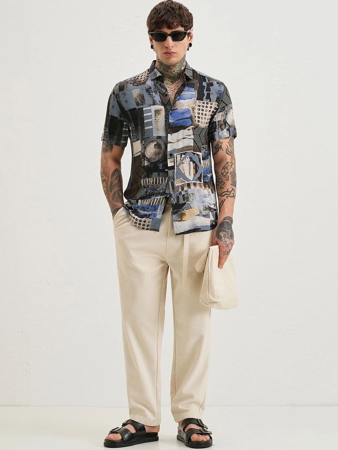 Banana Club Men Slim Fit Printed Casual Shirt thumbnail 5