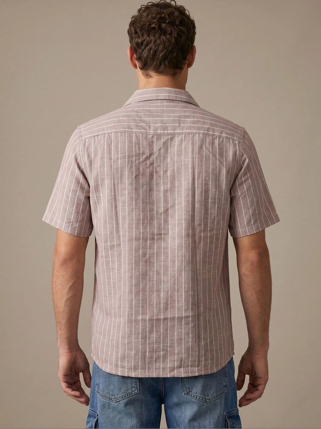 Mast & Harbour Men Classic Striped Casual Shirt thumbnail 3