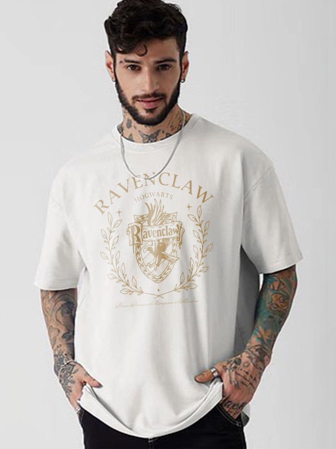 Moda rapido X TOGS & TERRE Men  Drop-Shoulder Sleeves Organic Cotton Blend T-shirt - view 1