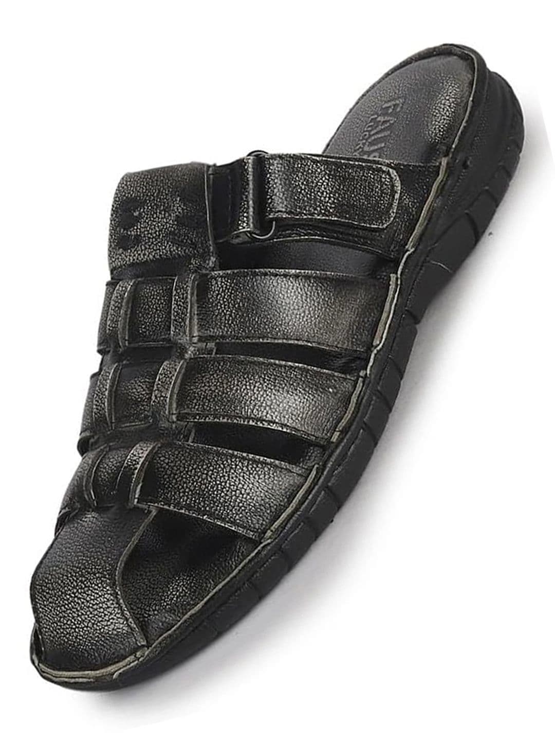 FAUSTO Men Leather Fisherman Sandals - view 1