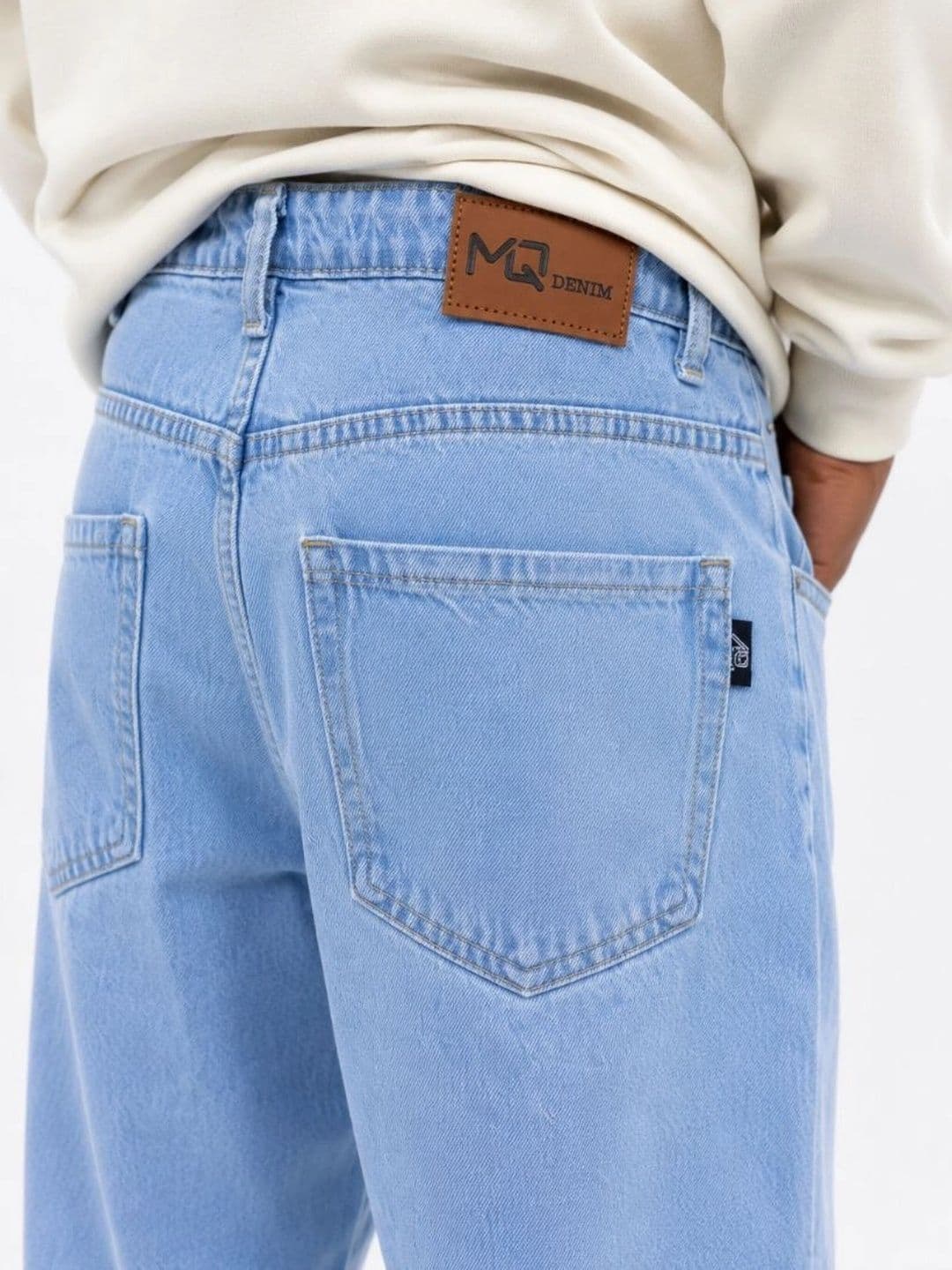 MQ Denim Men Straight Fit Mid-Rise Jeans thumbnail 3