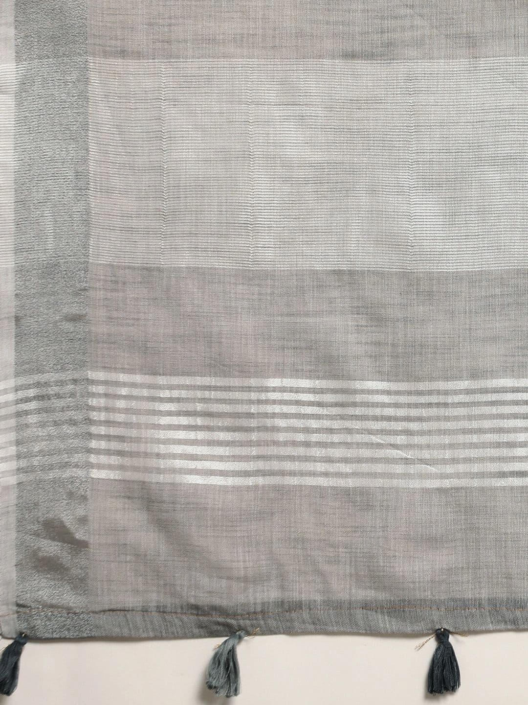 Mitera Woven Design Linen Blend Saree thumbnail 5