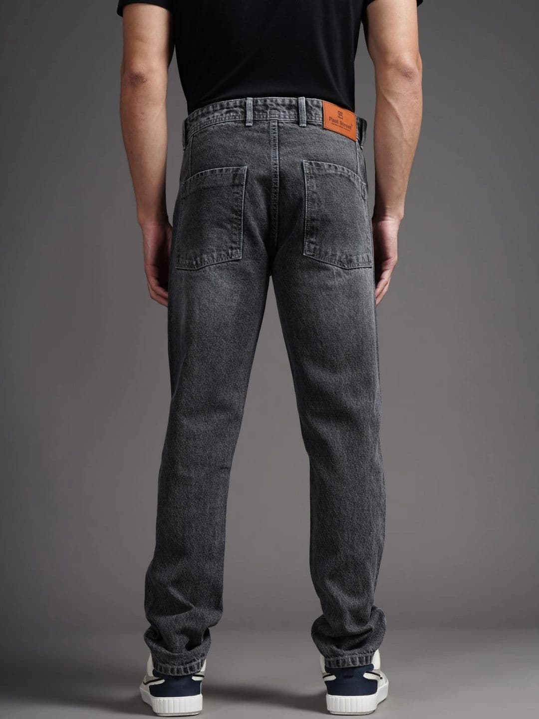 PAUL STREET Men Comfort Tapered Fit Mid-Rise Jeans thumbnail 7