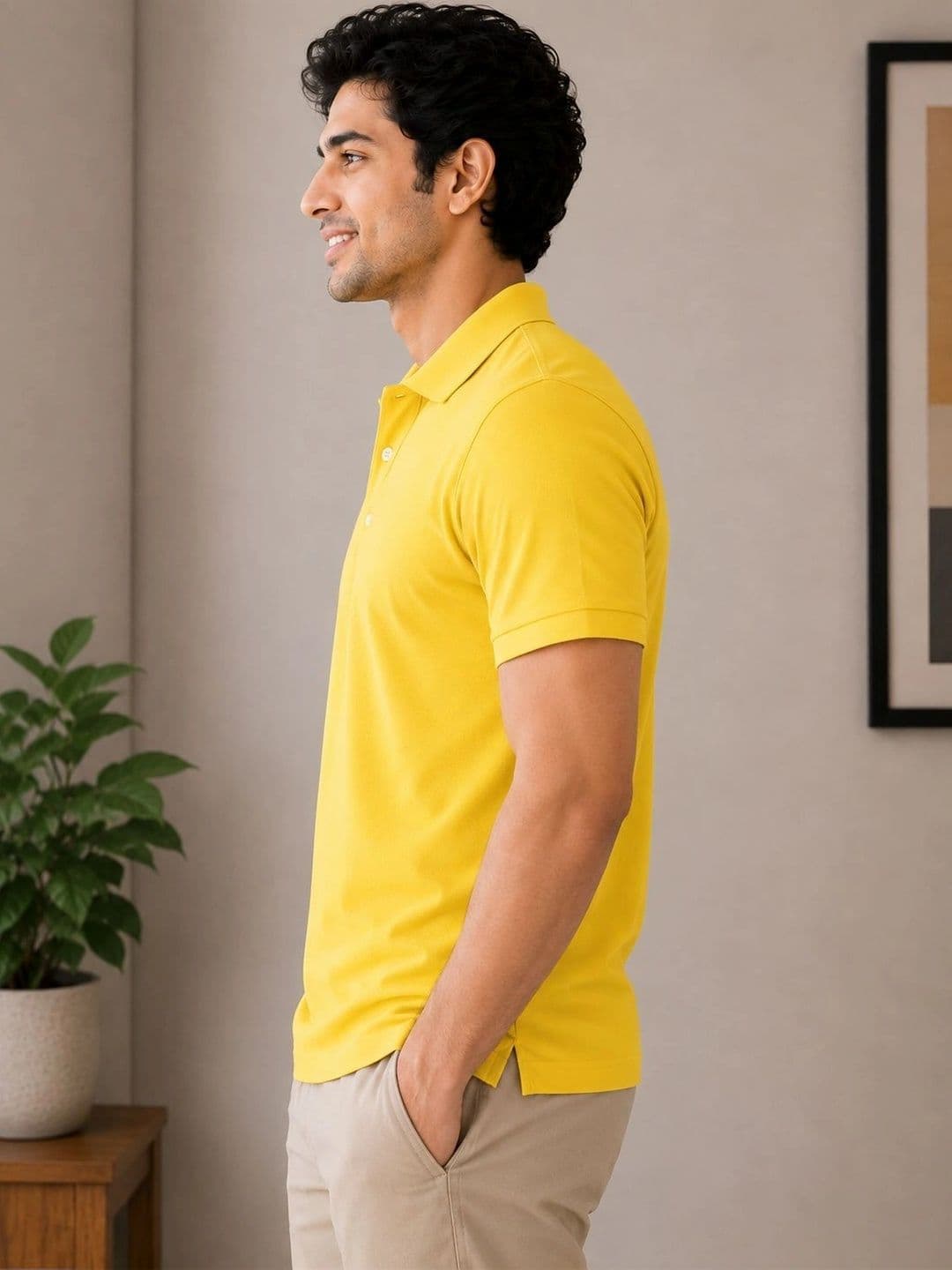 THE NEXTGEN STITCH Men Polo Collar T-shirt thumbnail 4