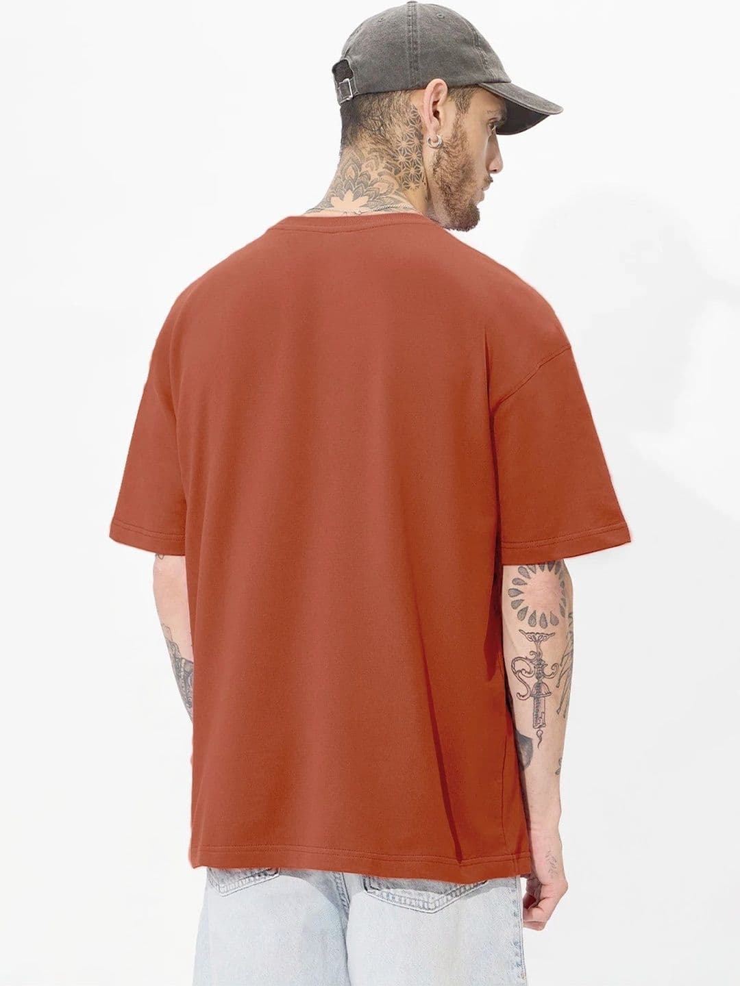 Moda rapido X TOGS & TERRE Men Brand Logo Printed Organic Cotton Blend T-shirt thumbnail 3
