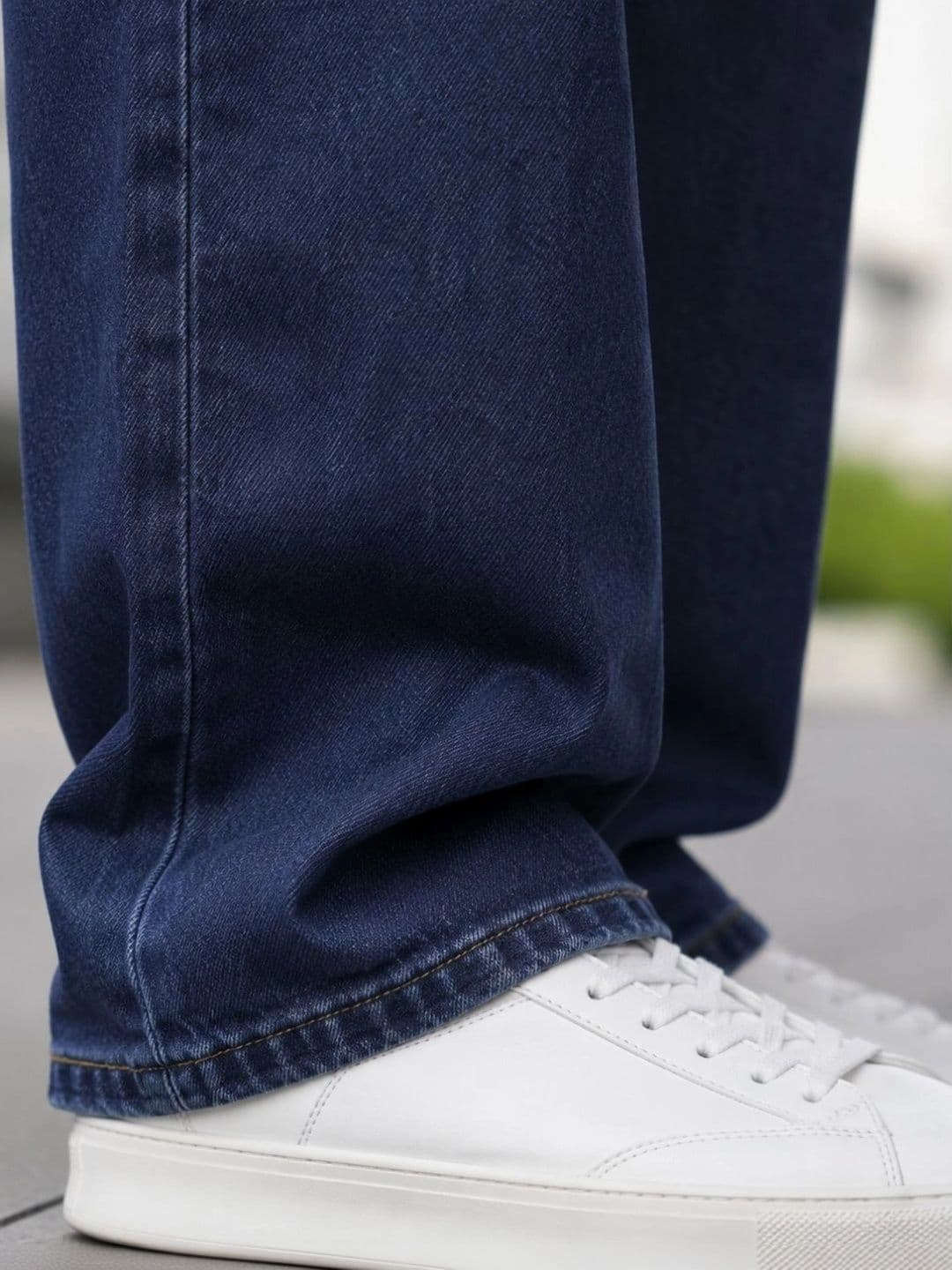 BREXX Men Jean Wide Leg Mid-Rise Stretchable Jeans thumbnail 6