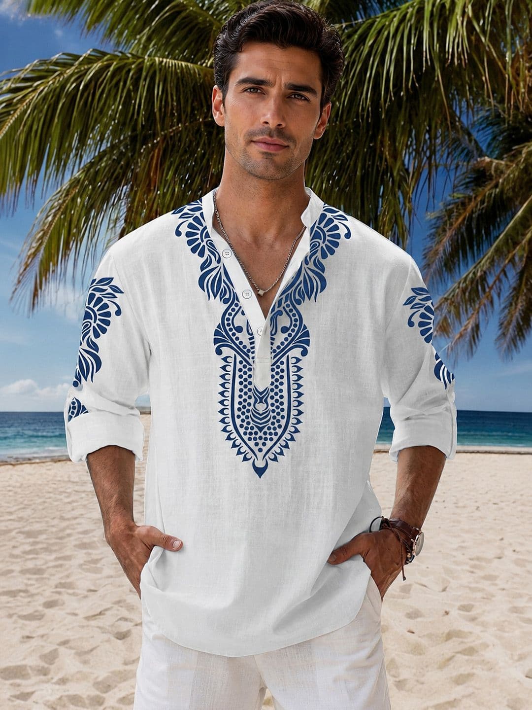 Anouk Men Ethnic Motifs Printed Kurta - view 1