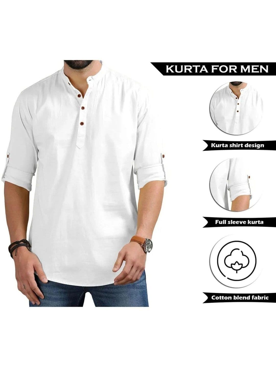 Amrit Trending Men Kurta thumbnail 2