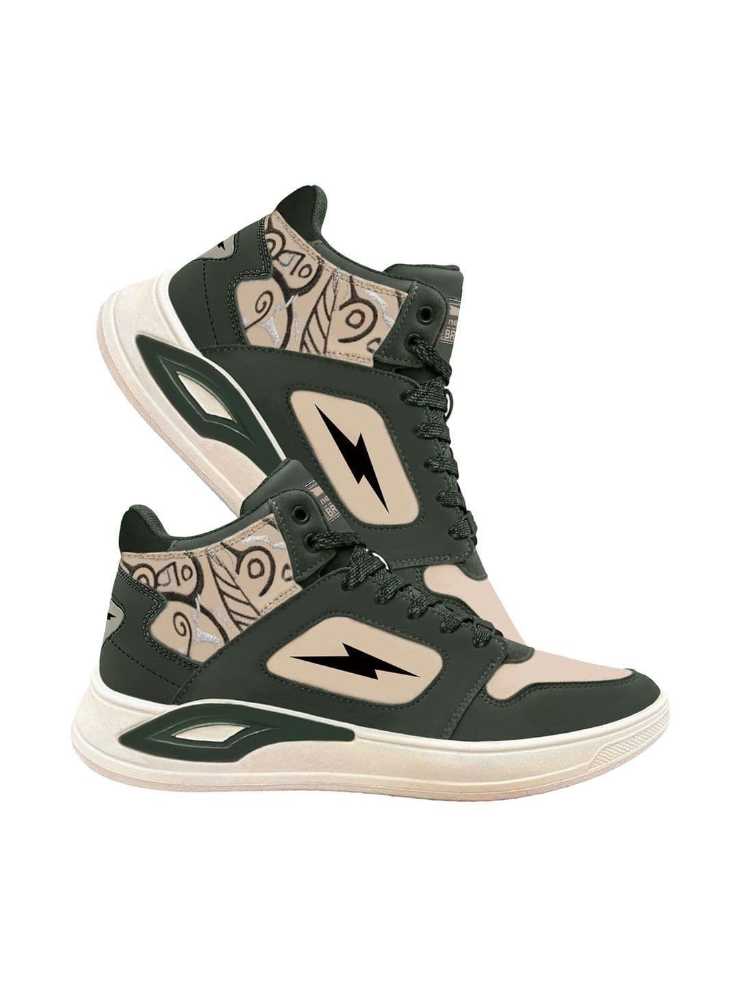 Bruton Men High-Top Walking Non-Marking Shoes thumbnail 4