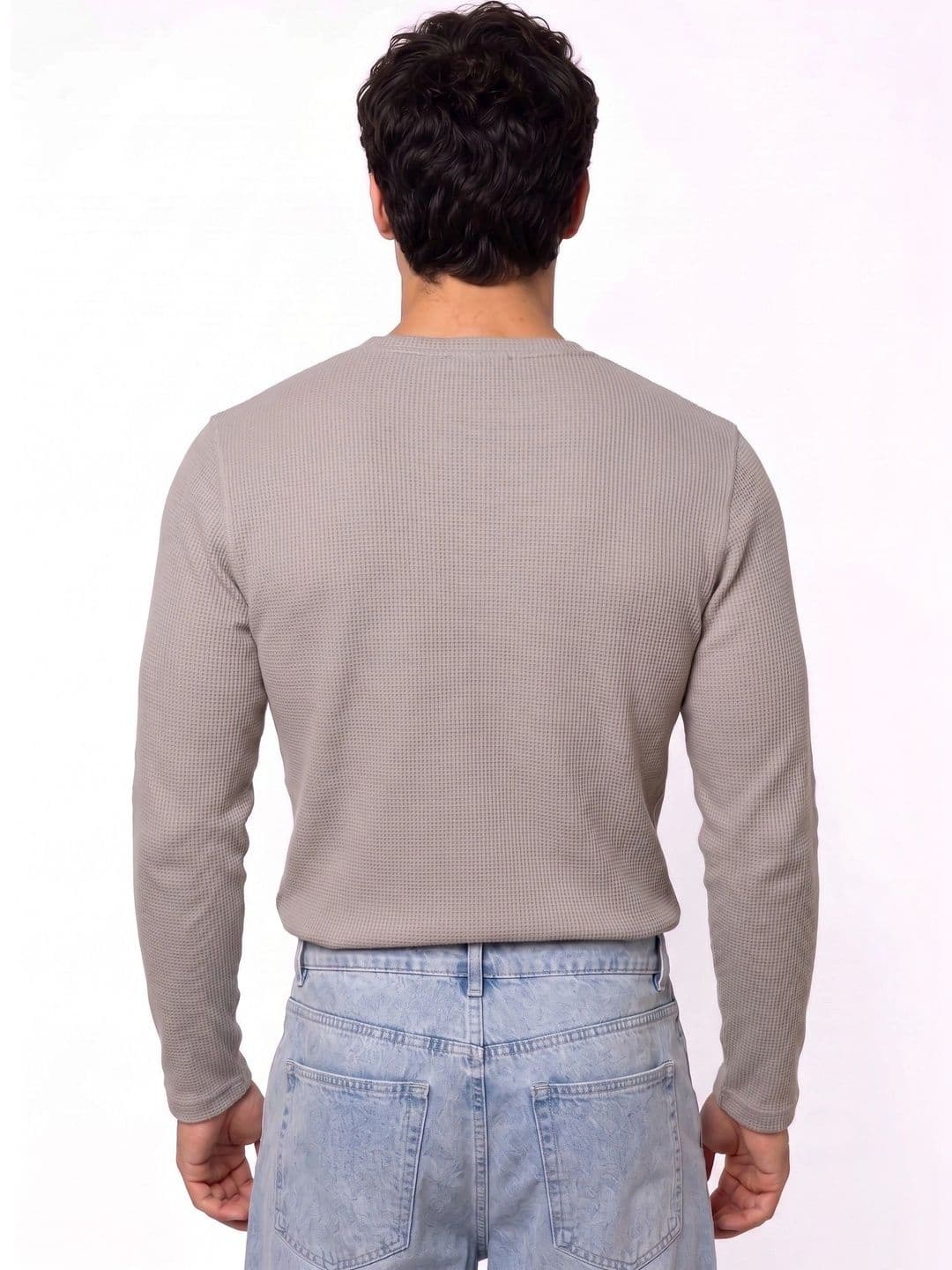 Azizan Men Henley Neck T-shirt thumbnail 4