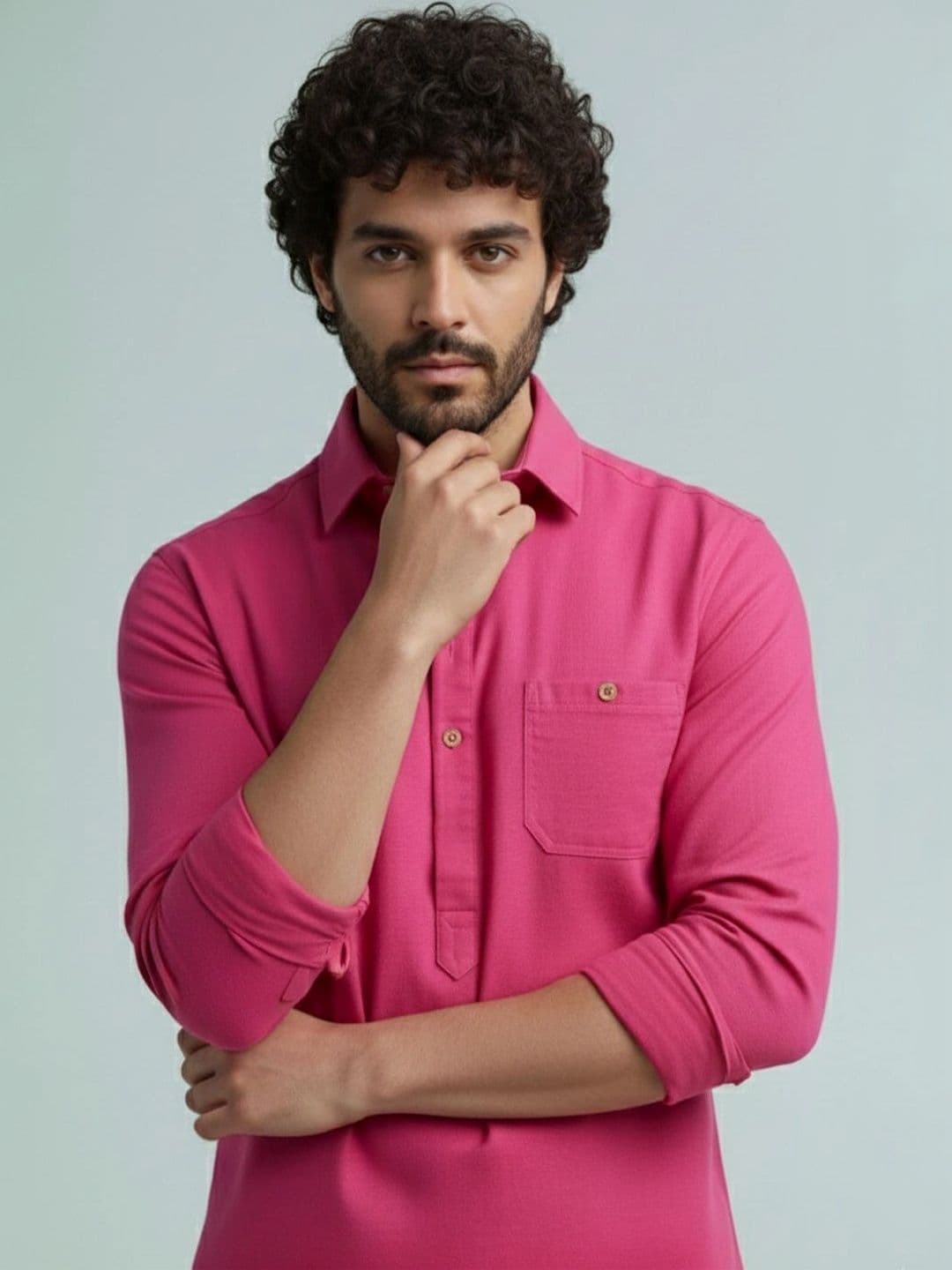 Amrit Trending Men Kurta thumbnail 4