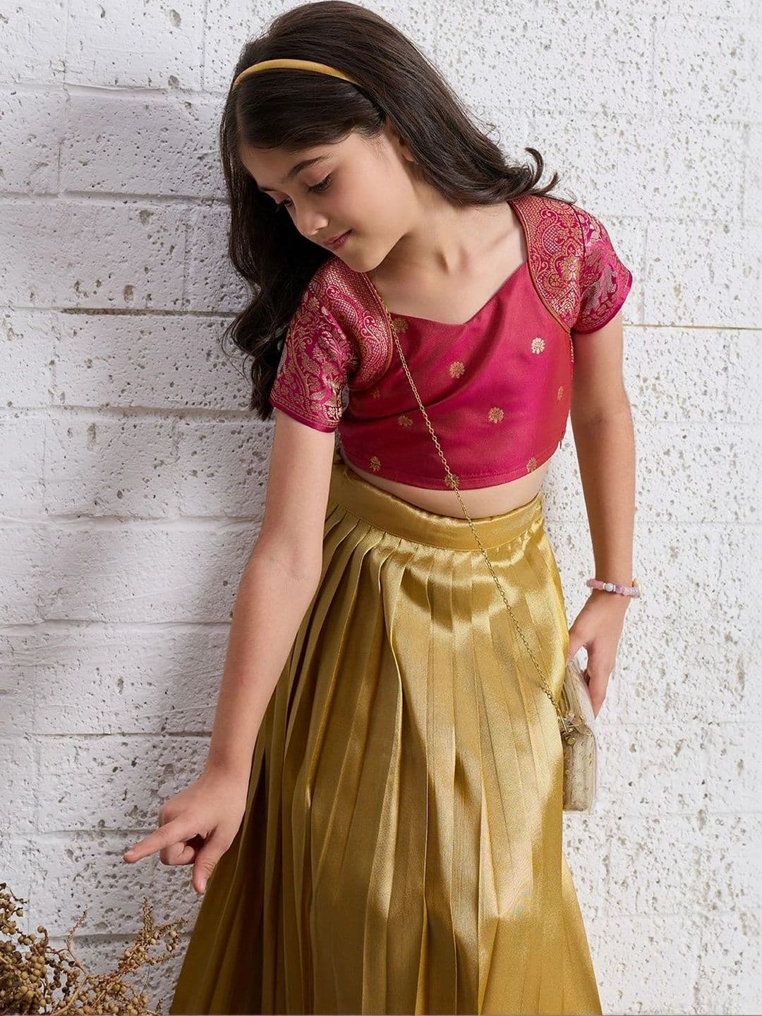 Tasarika Girls Ready to Wear Lehenga & thumbnail 4