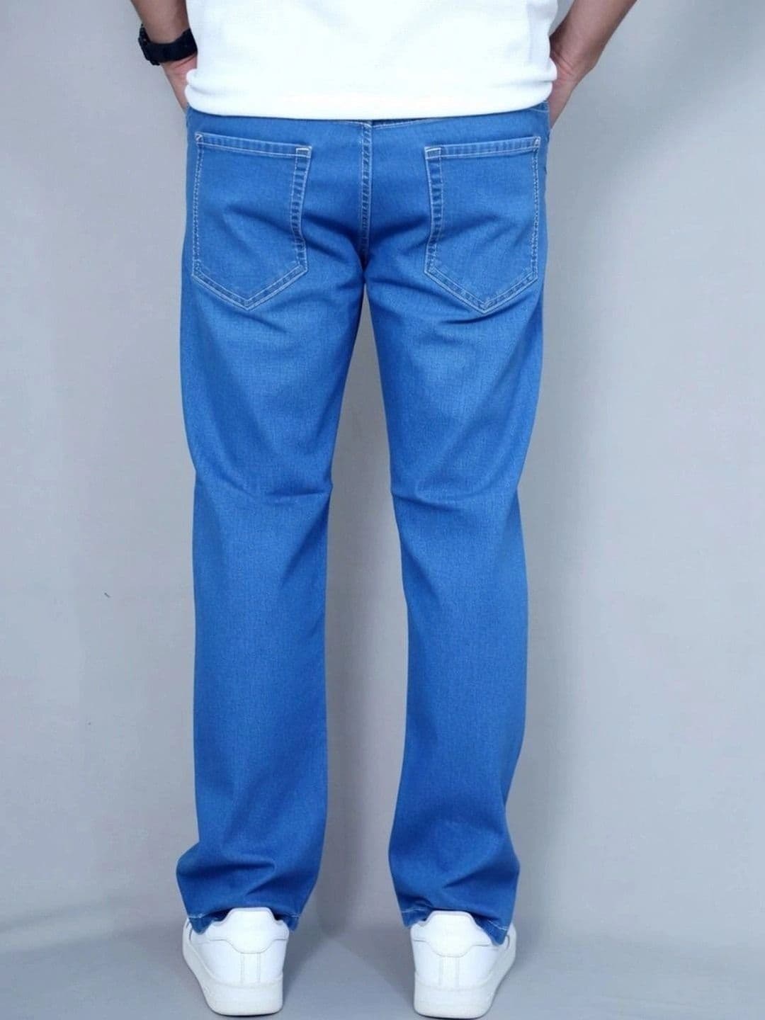 Moda Rapido Men Straight Fit Mid-Rise Light Fade Jeans thumbnail 5
