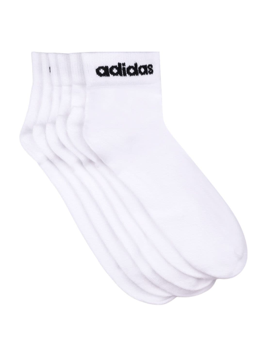 ADIDAS Unisex Pack of 3 Cotton Ankle Length Socks thumbnail 3