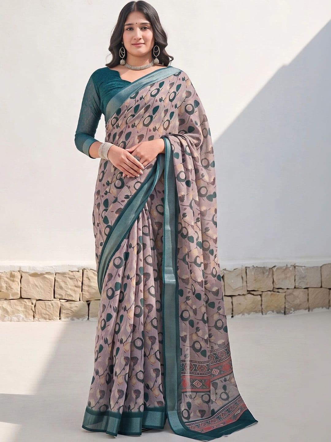 Anouk Women Zari Designer Saree - view 1