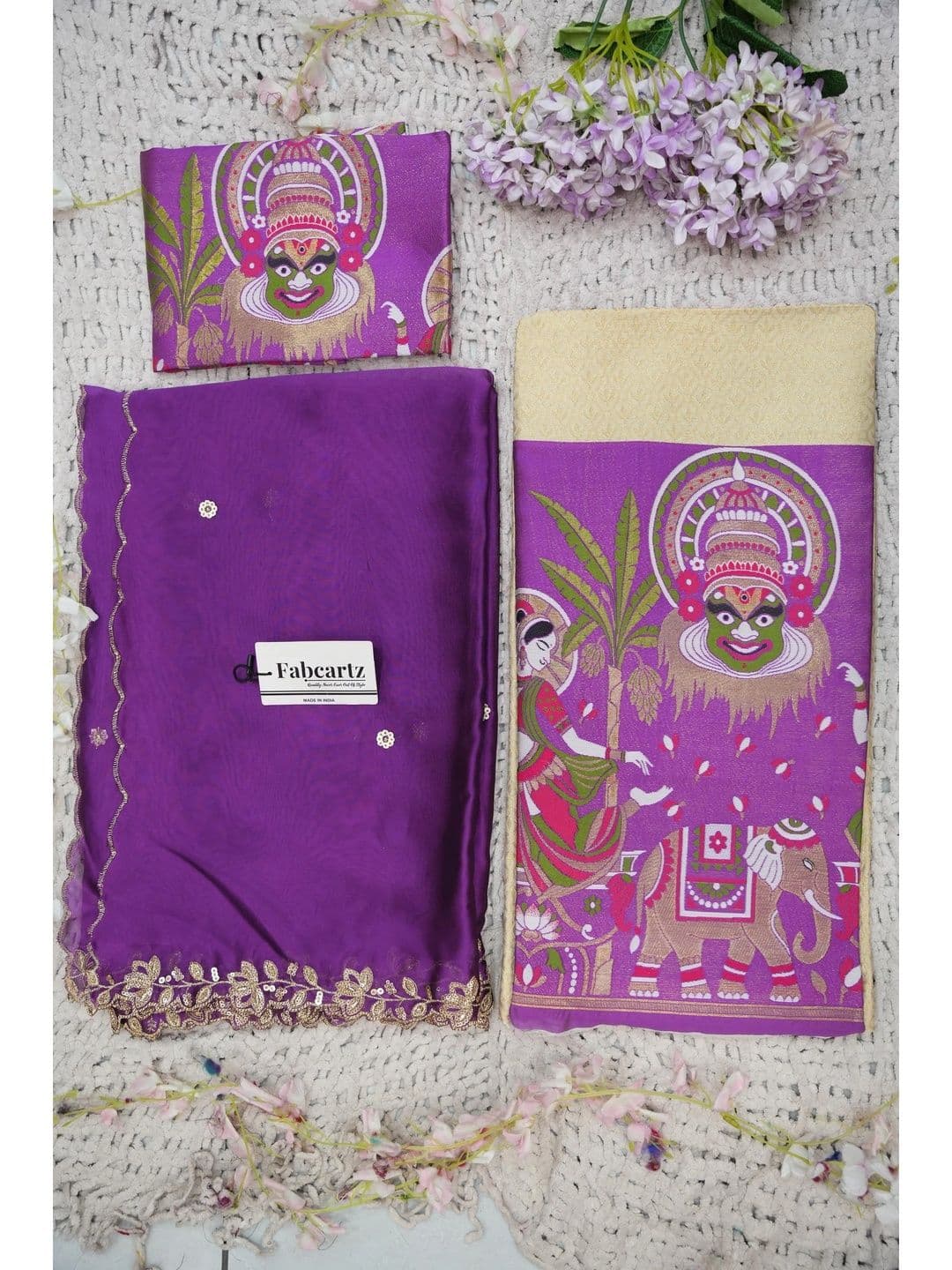 Pink Bindi Sequinned Unstitched Lehenga & Blouse With Dupatta thumbnail 5
