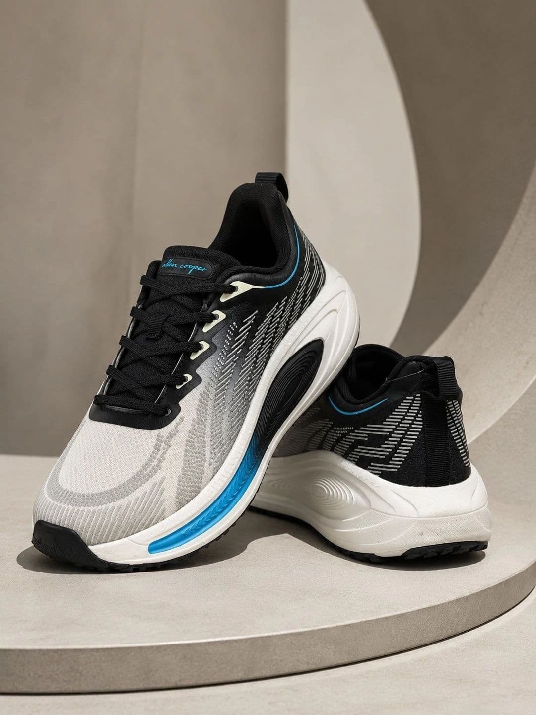 Allen Cooper Men Mesh Running Shoes - view 1